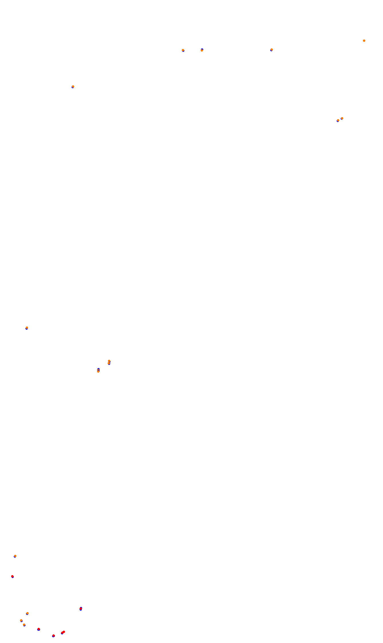 Monza collisions