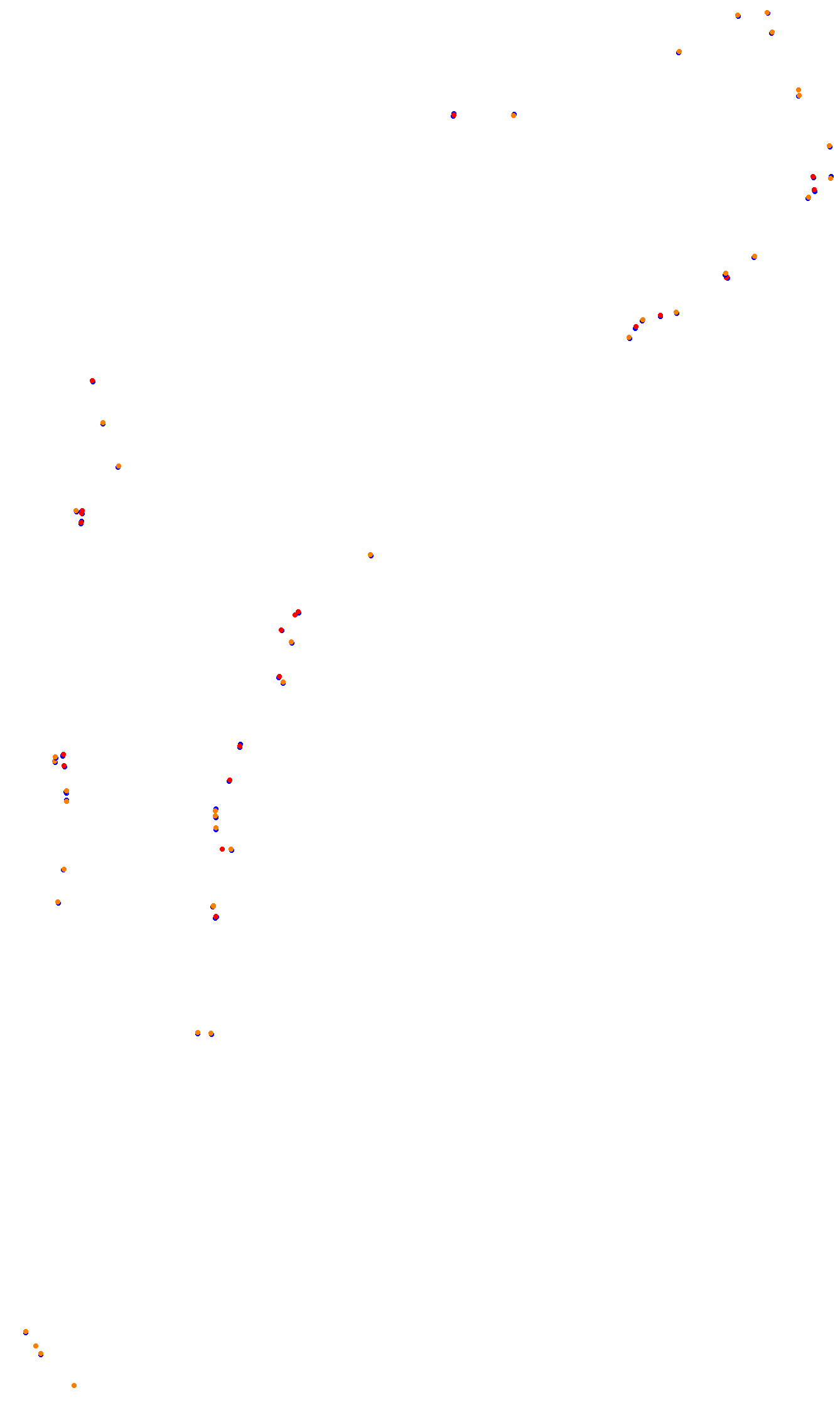 Monza collisions