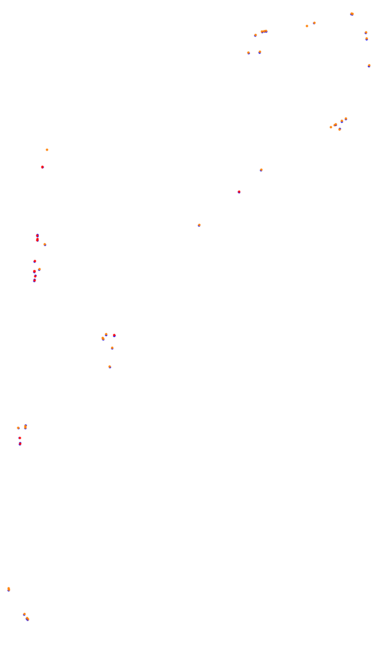 Monza collisions