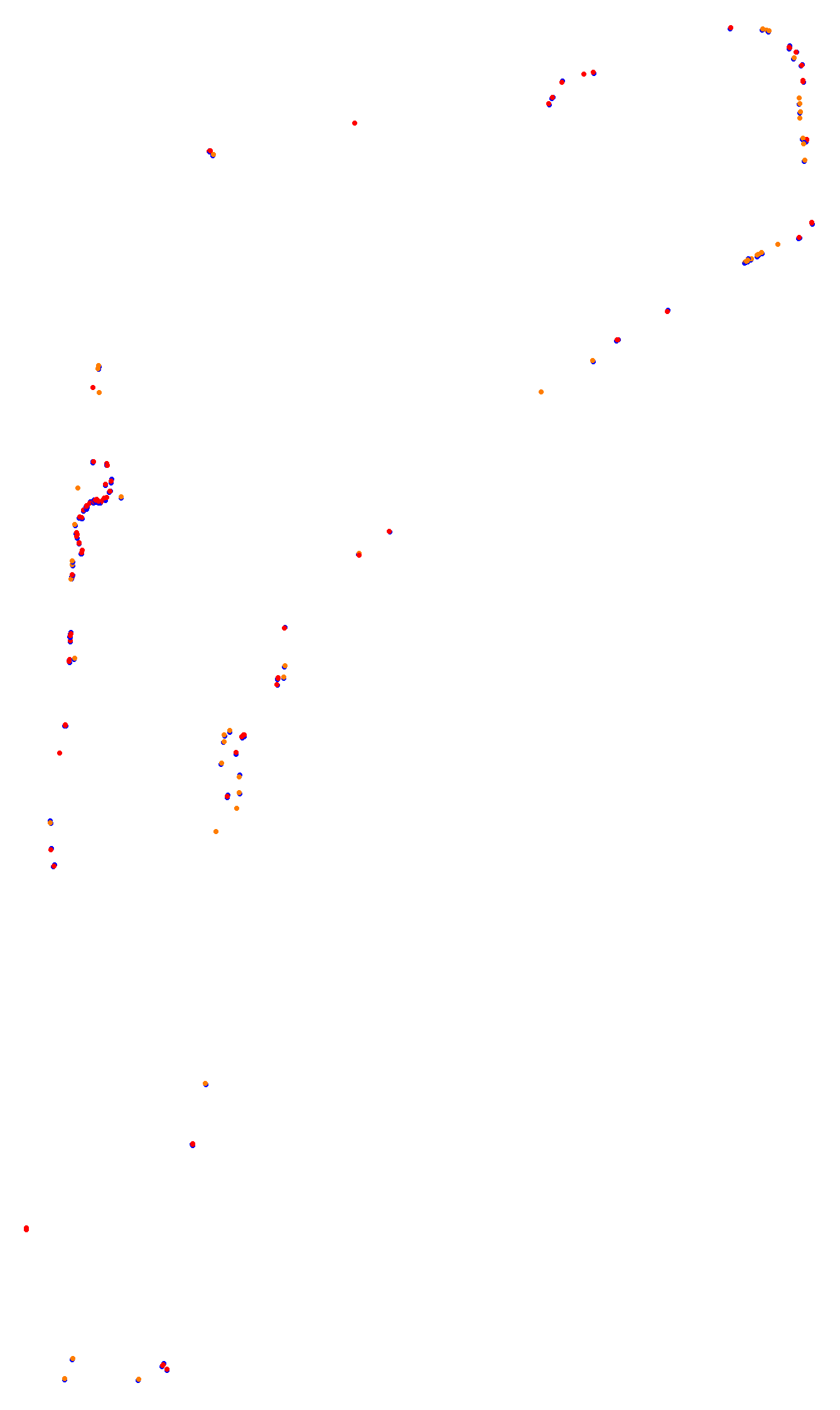 Monza collisions