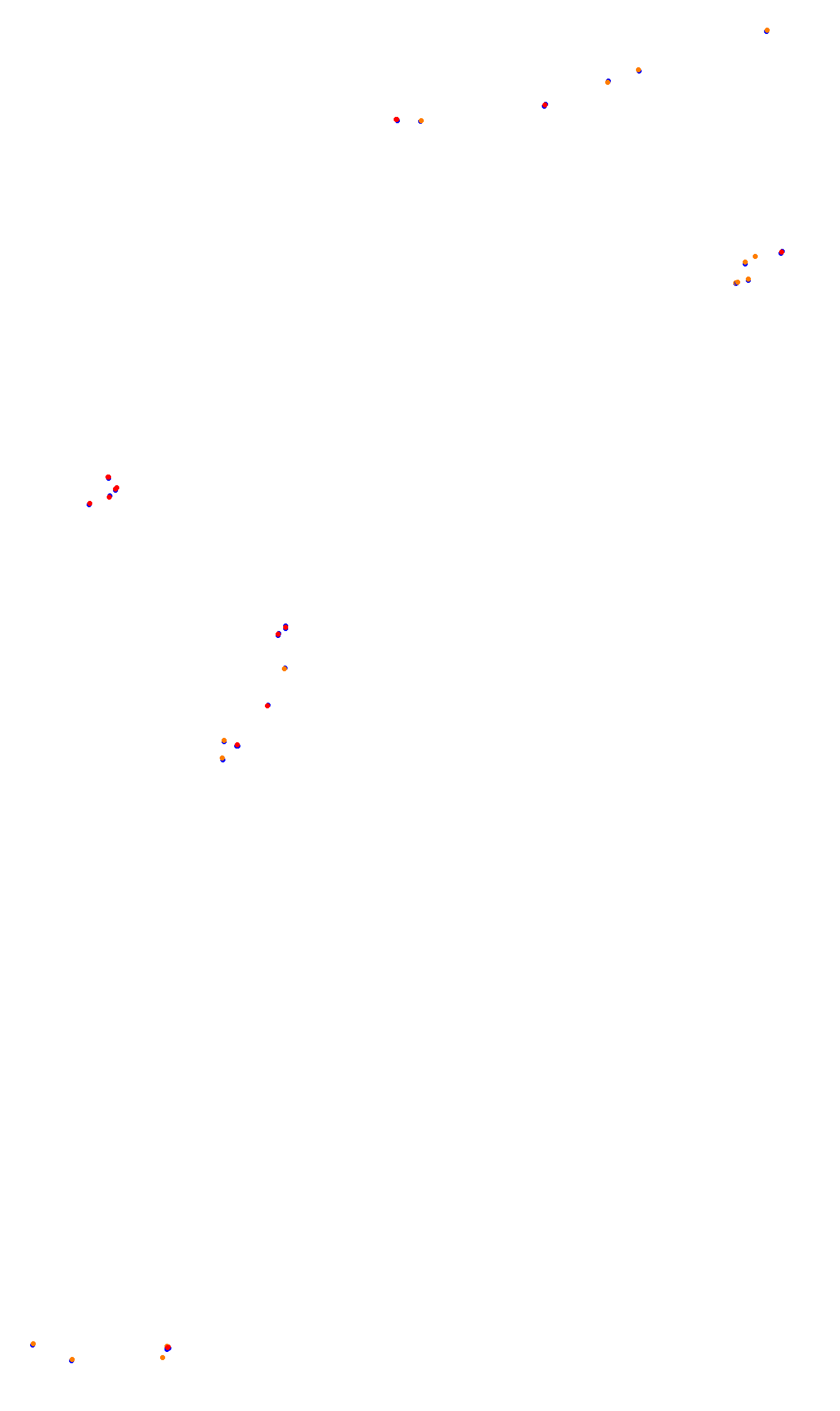 Monza collisions