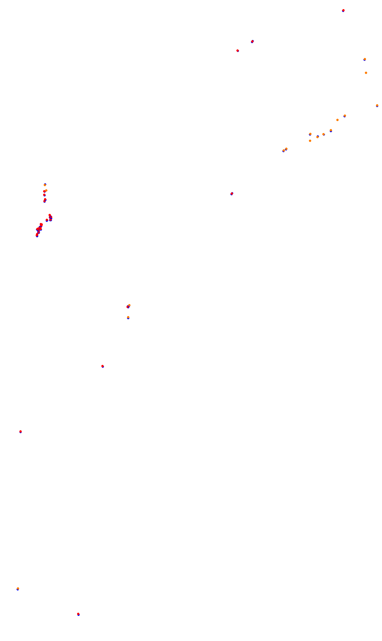 Monza collisions