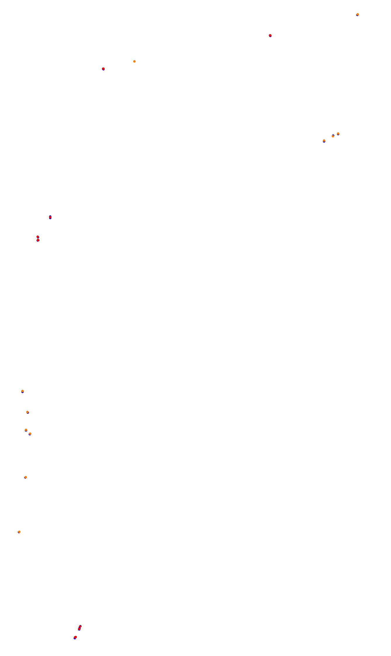 Monza collisions