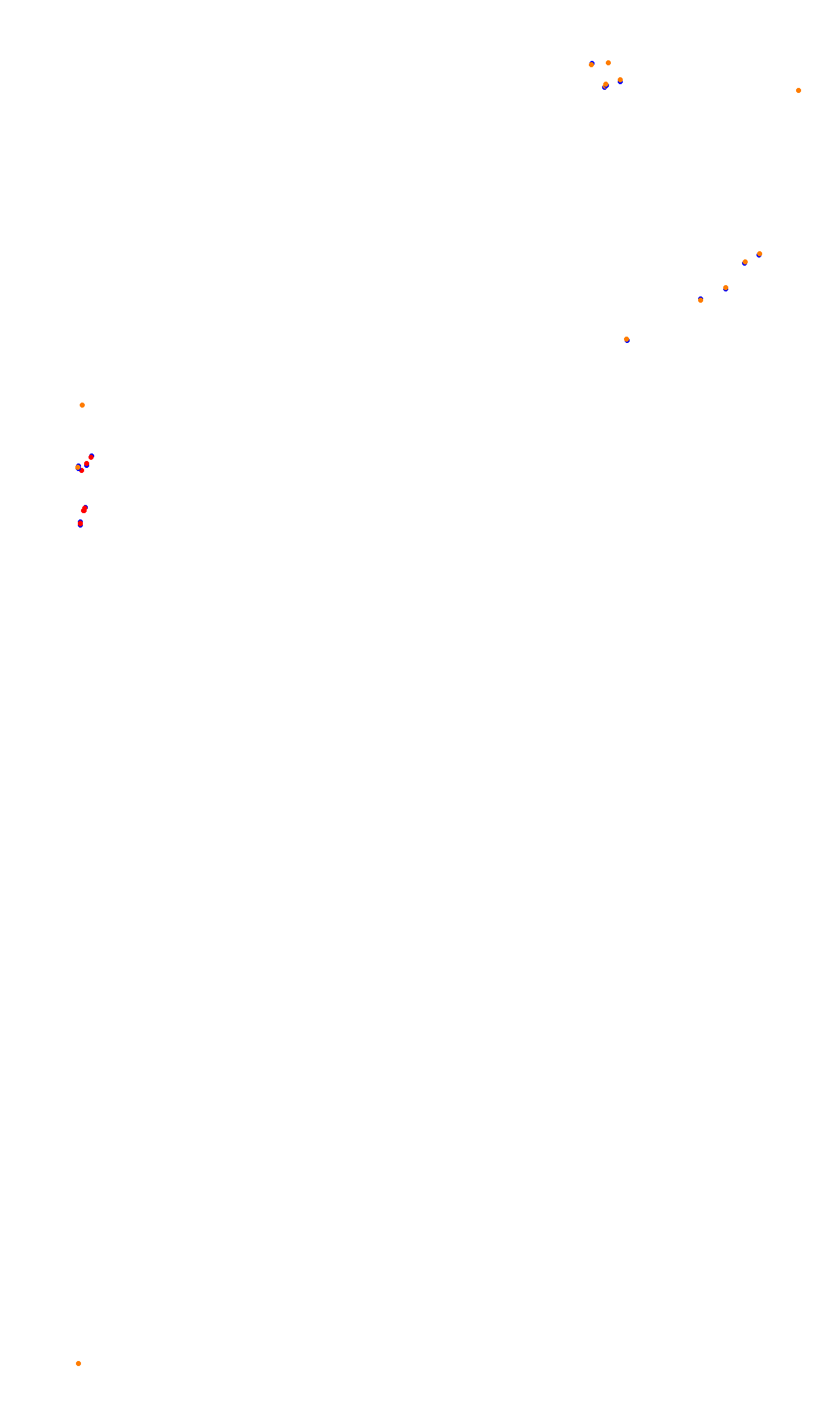 Monza collisions