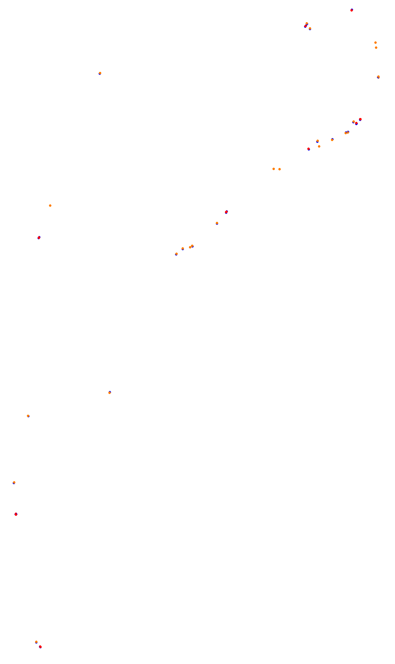 Monza collisions