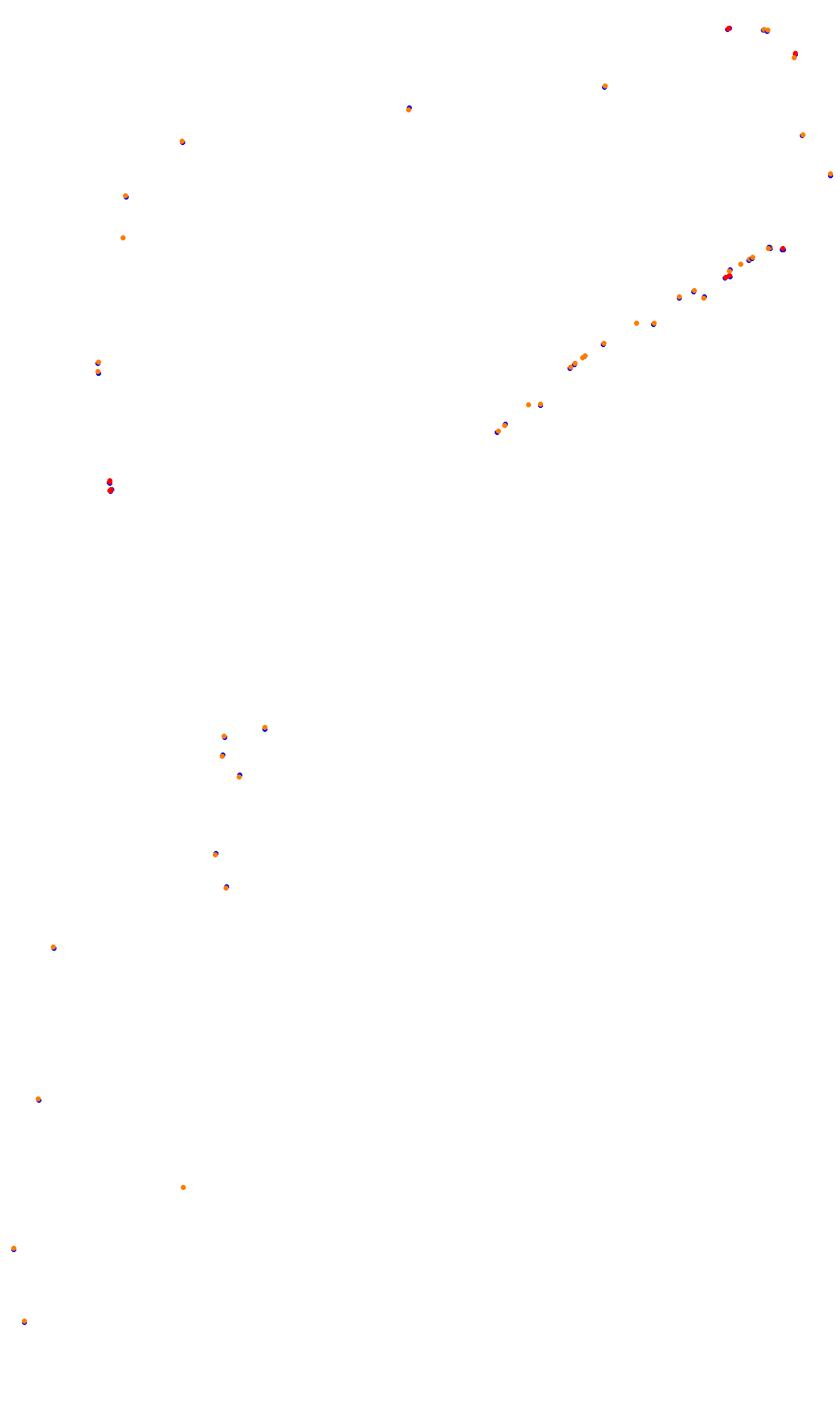 Monza collisions