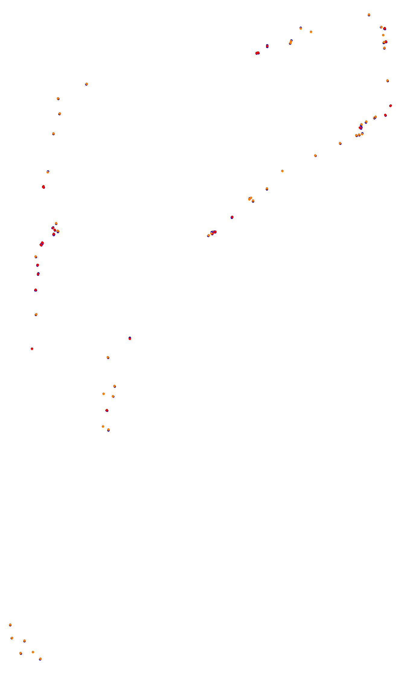 Monza collisions