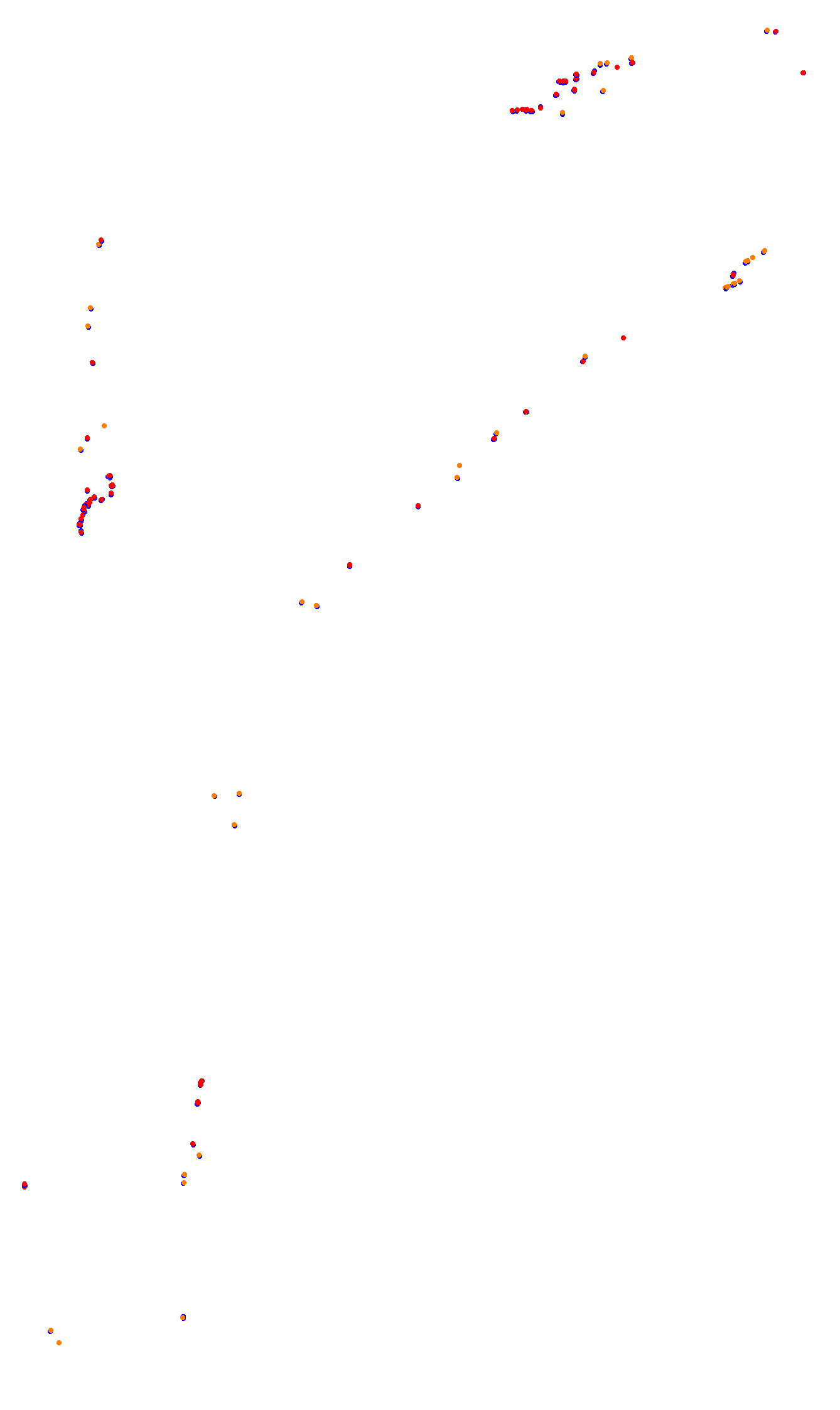 Monza collisions