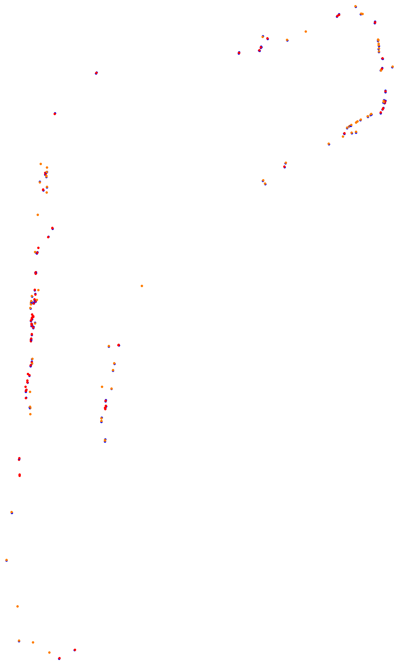 Monza collisions