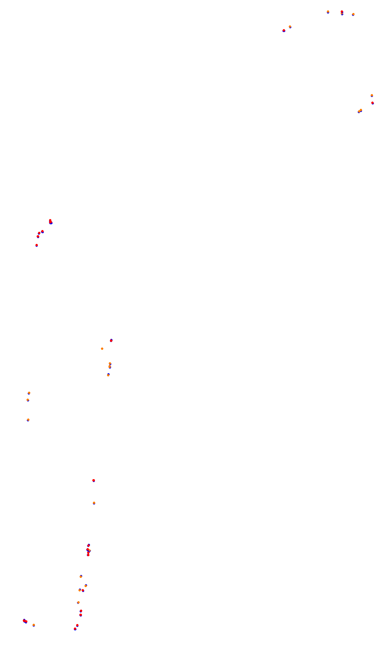 Monza collisions