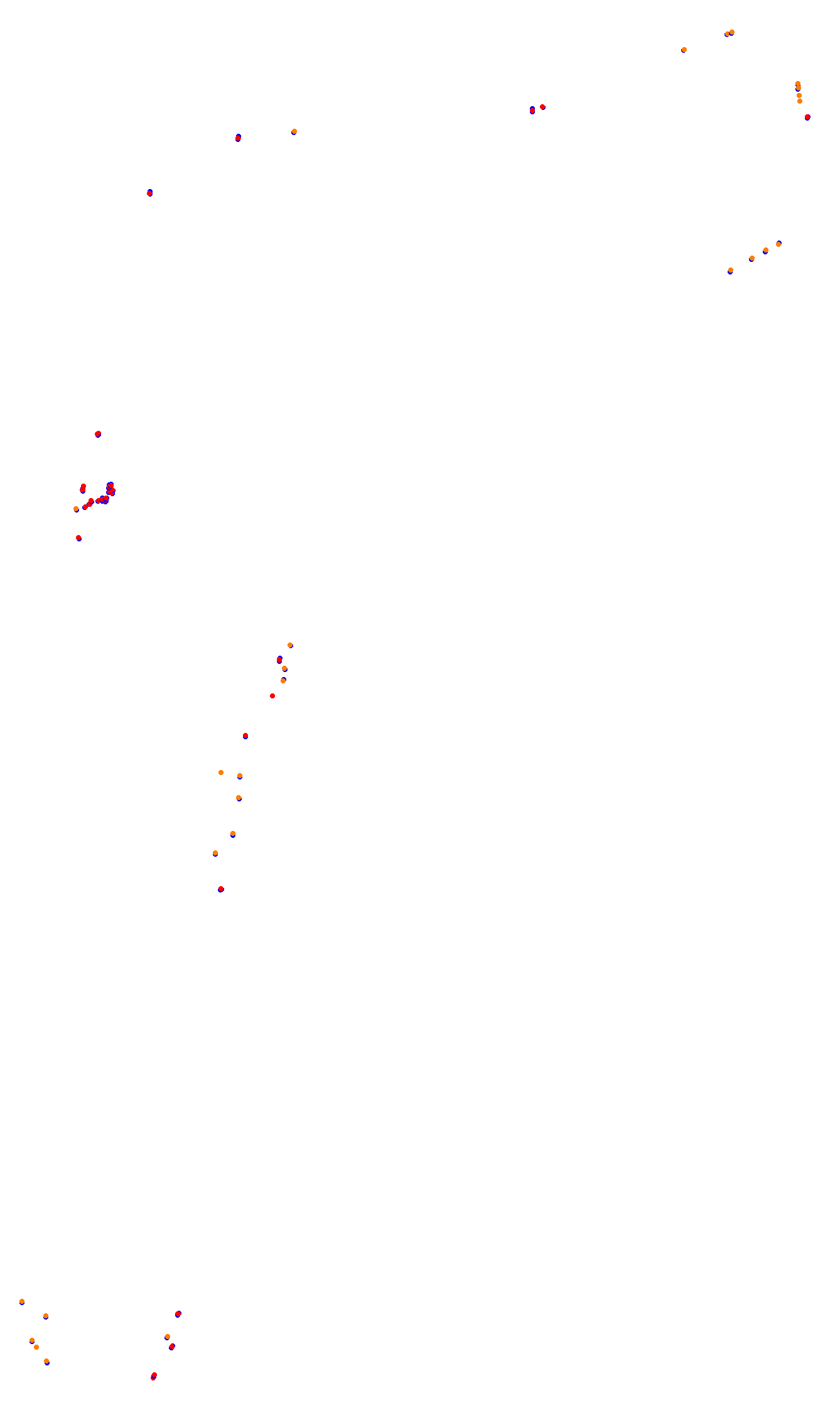 Monza collisions