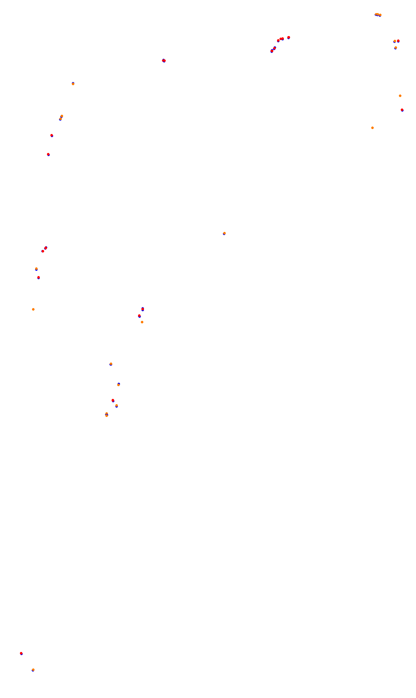 Monza collisions