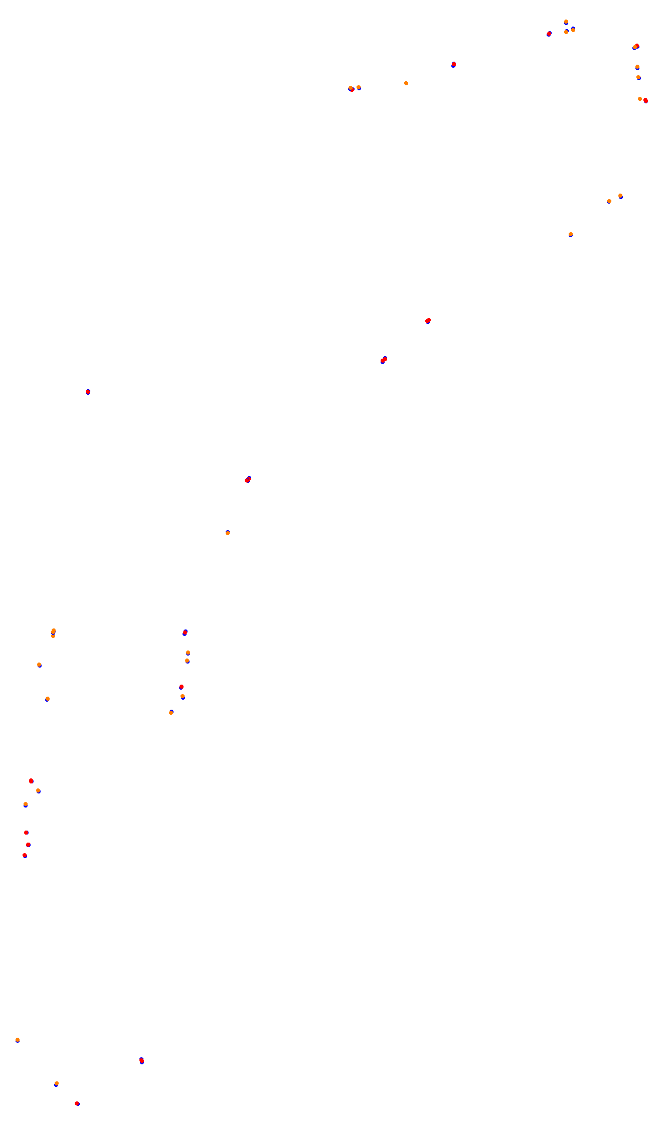 Monza collisions