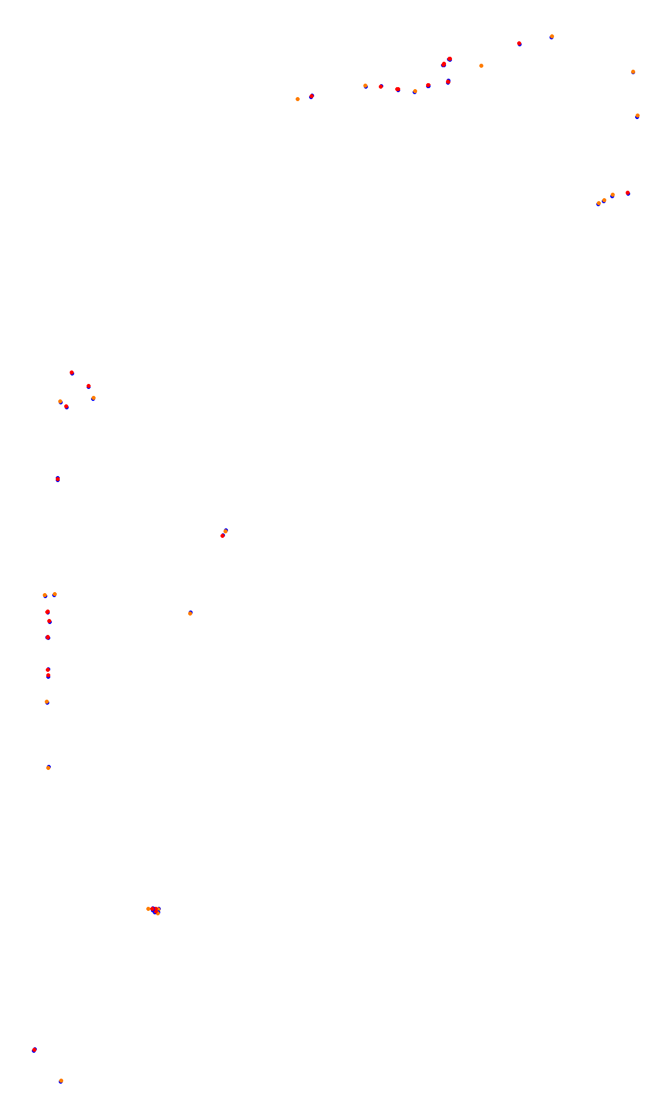 Monza collisions