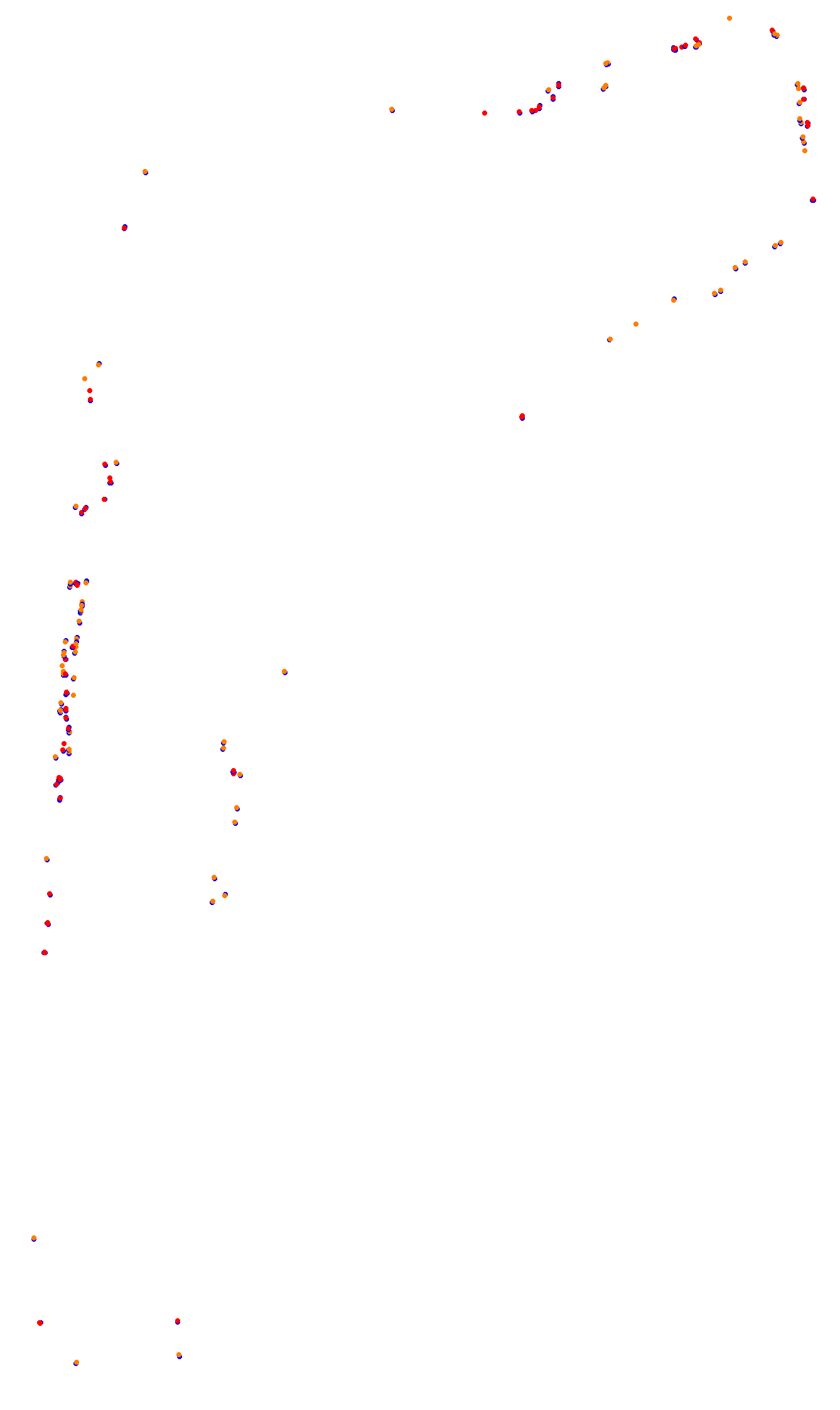 Monza collisions