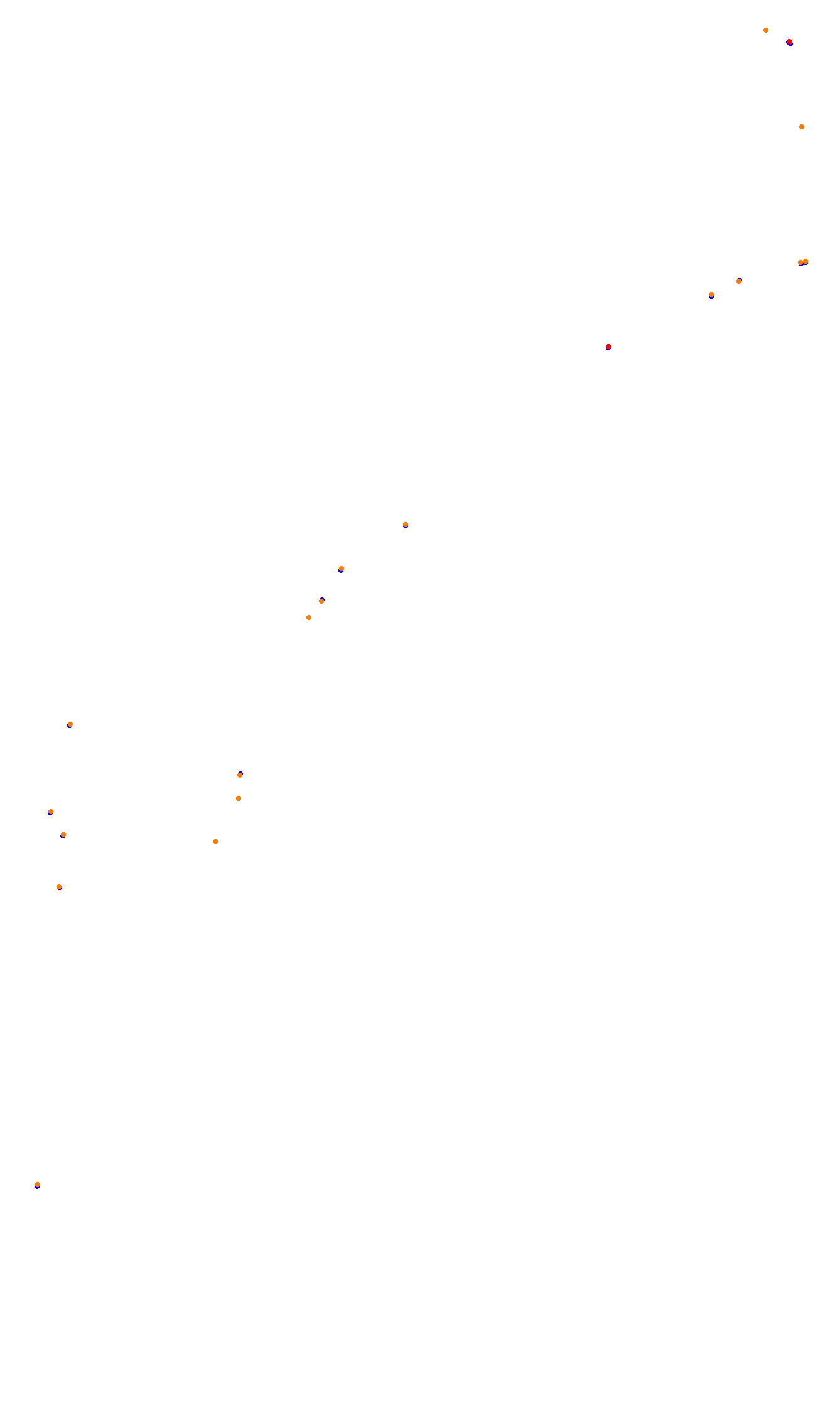 Monza collisions