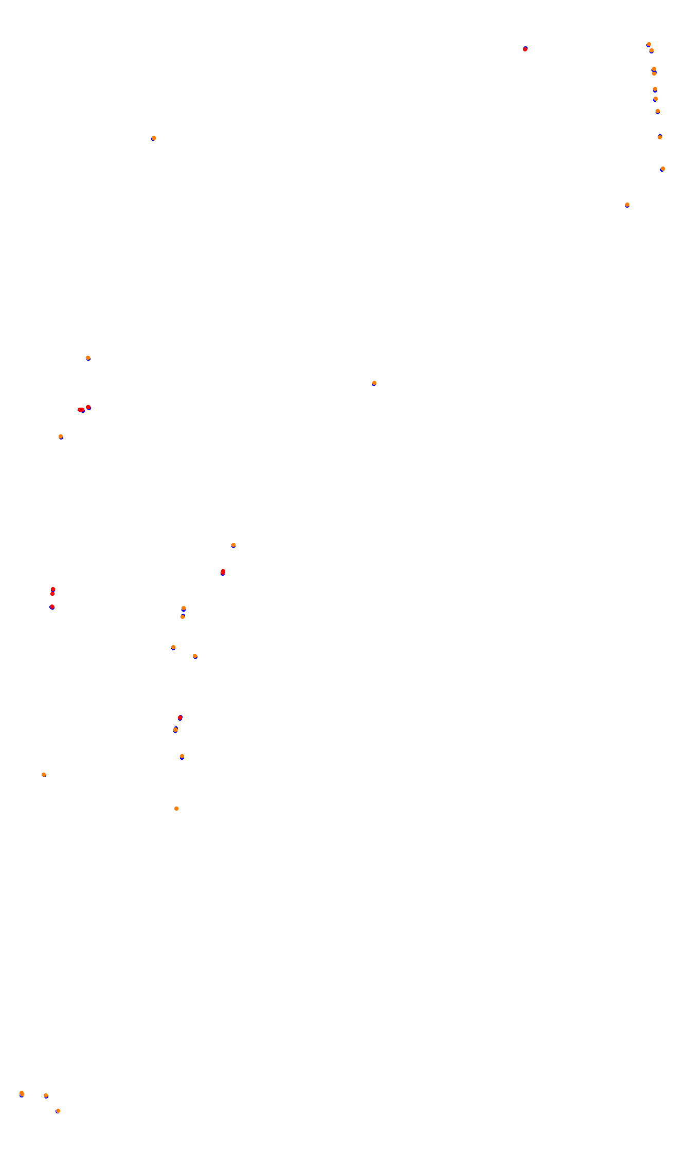 Monza collisions