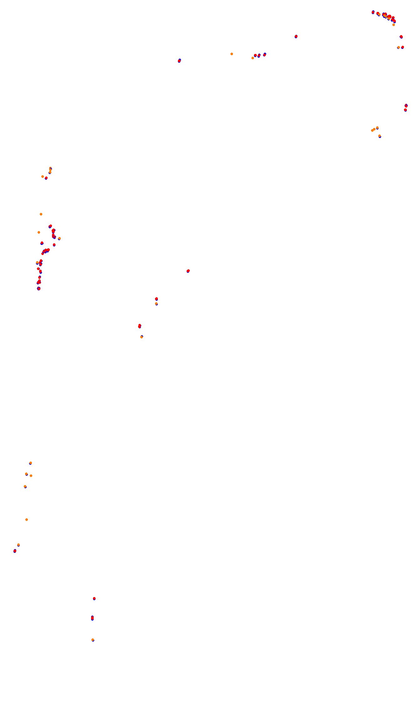 Monza collisions