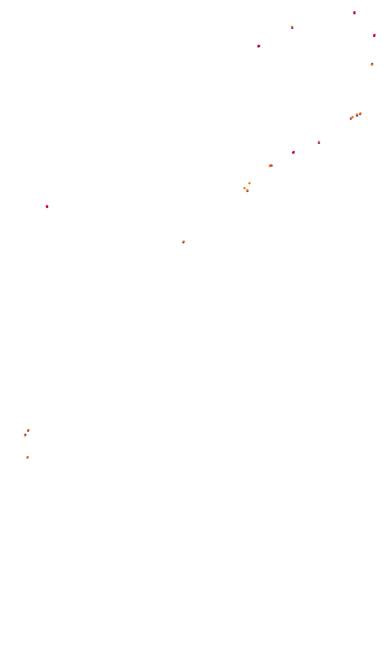 Monza collisions