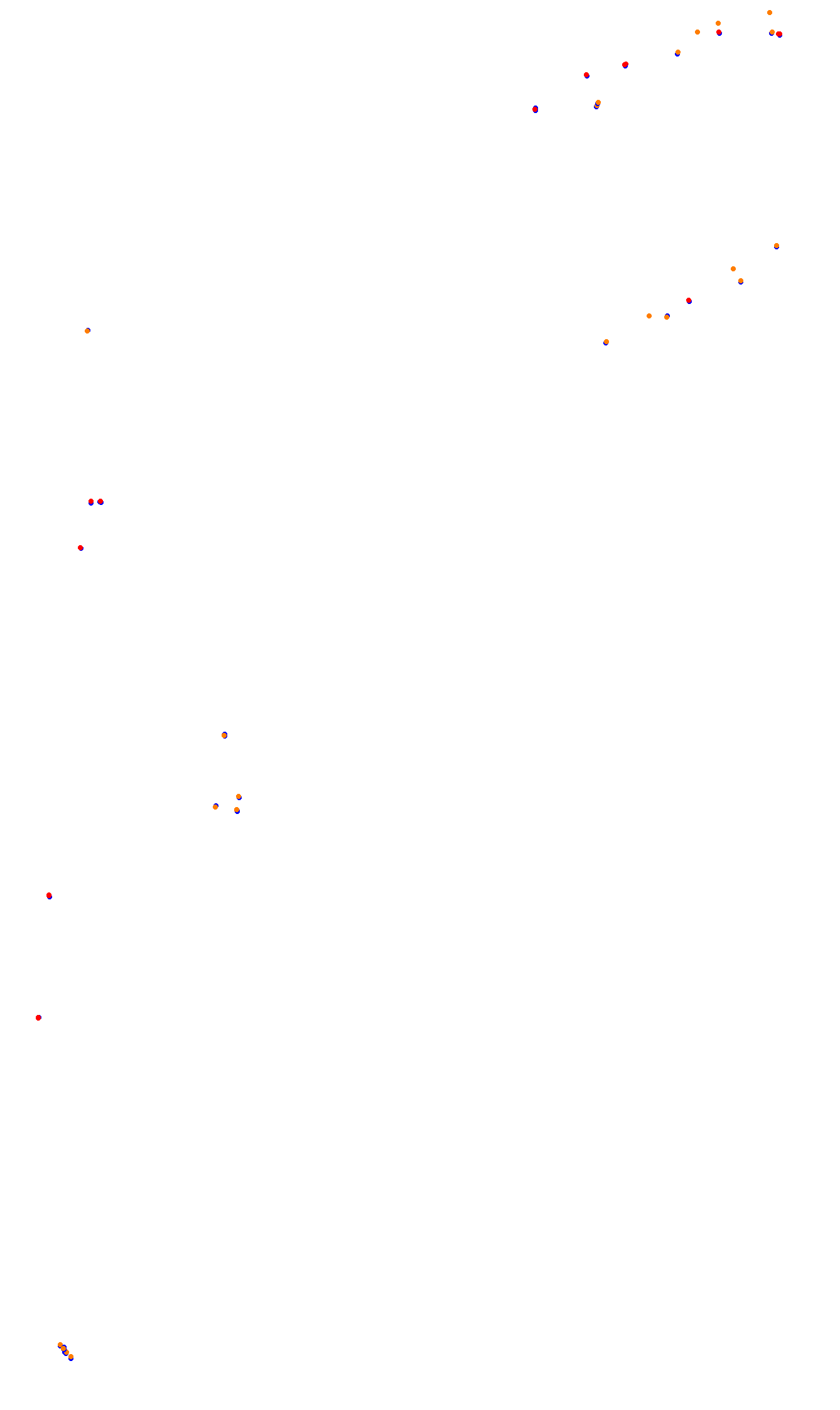 Monza collisions