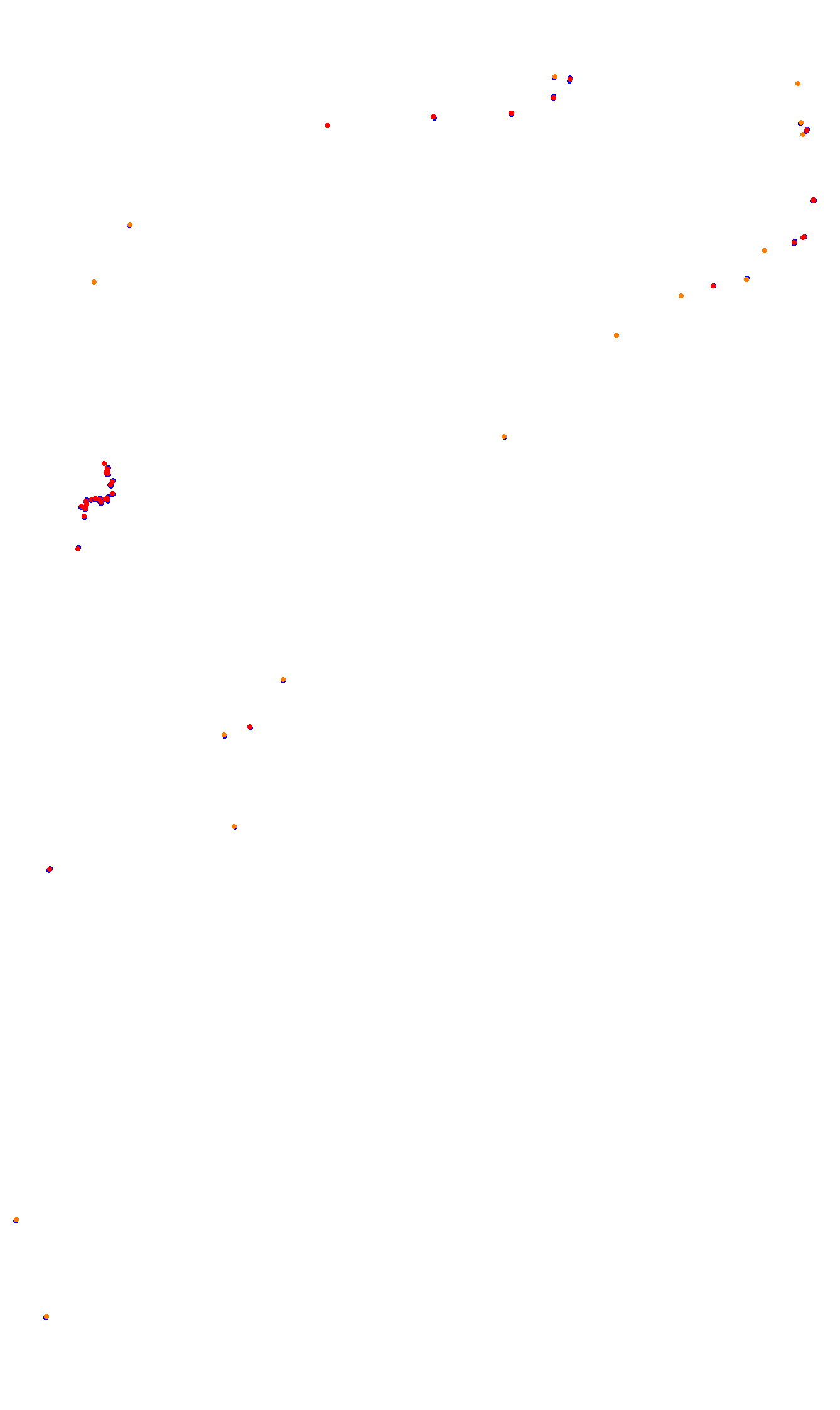 Monza collisions