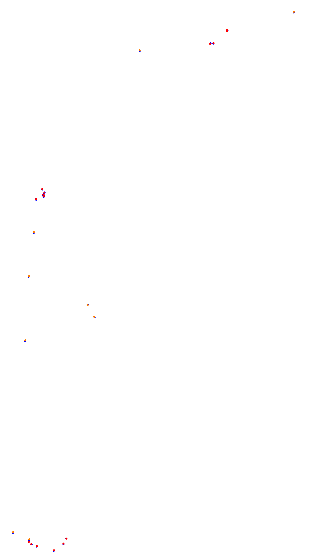 Monza collisions