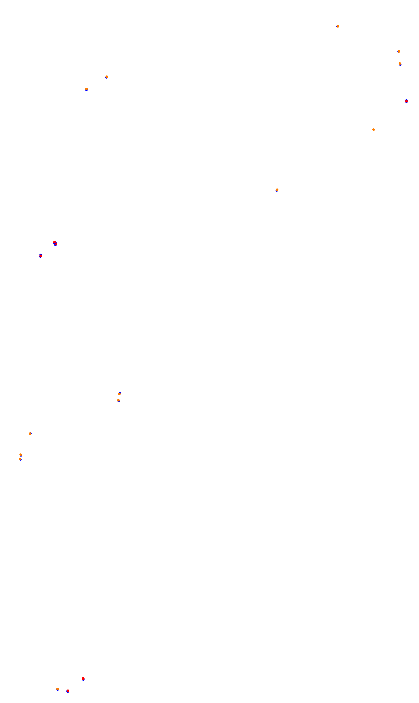 Monza collisions