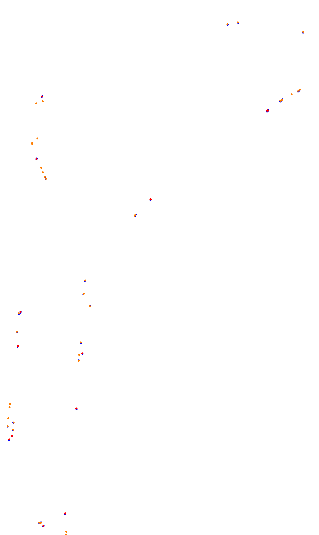 Monza collisions