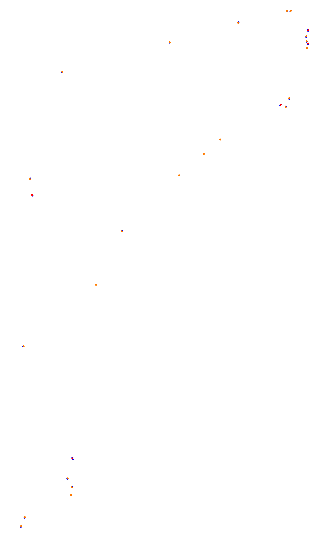 Monza collisions