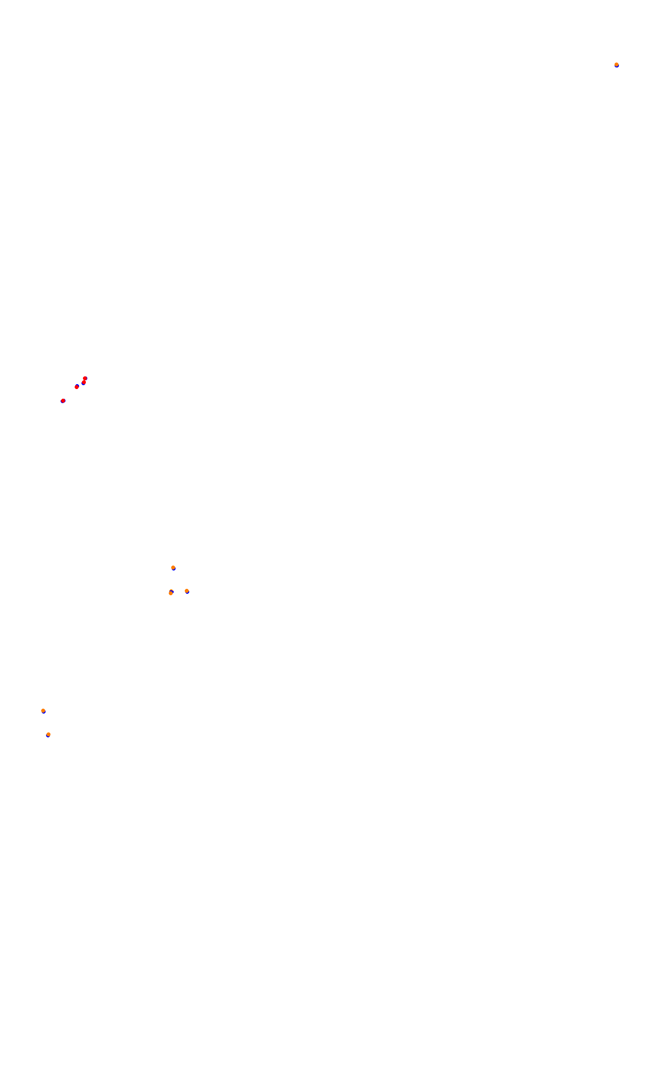 Monza collisions