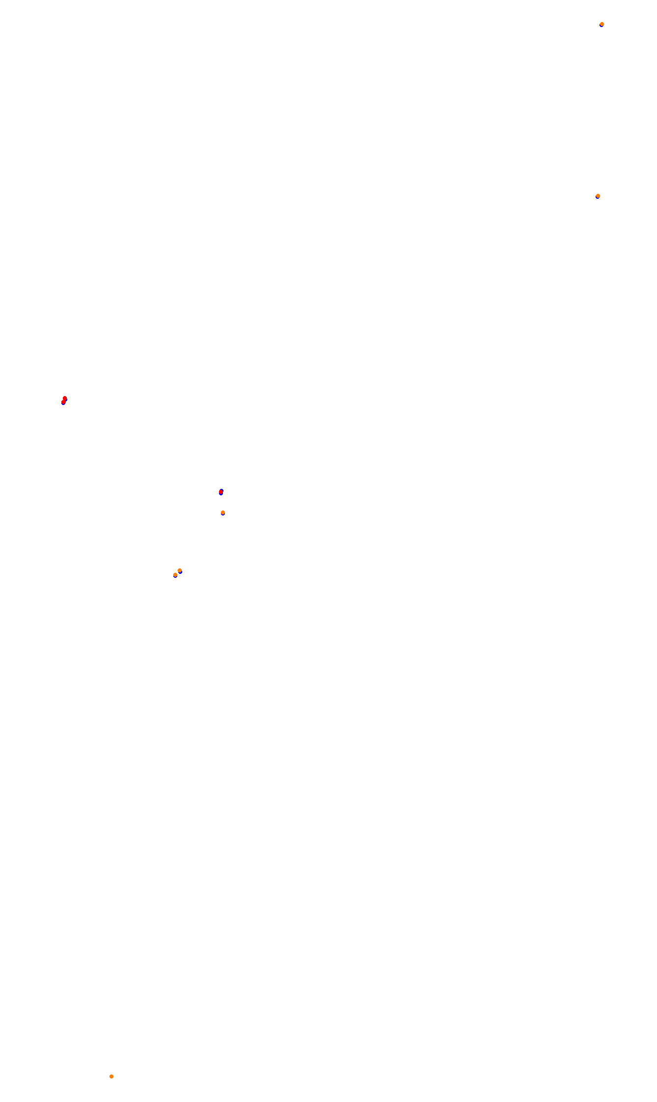 Monza collisions