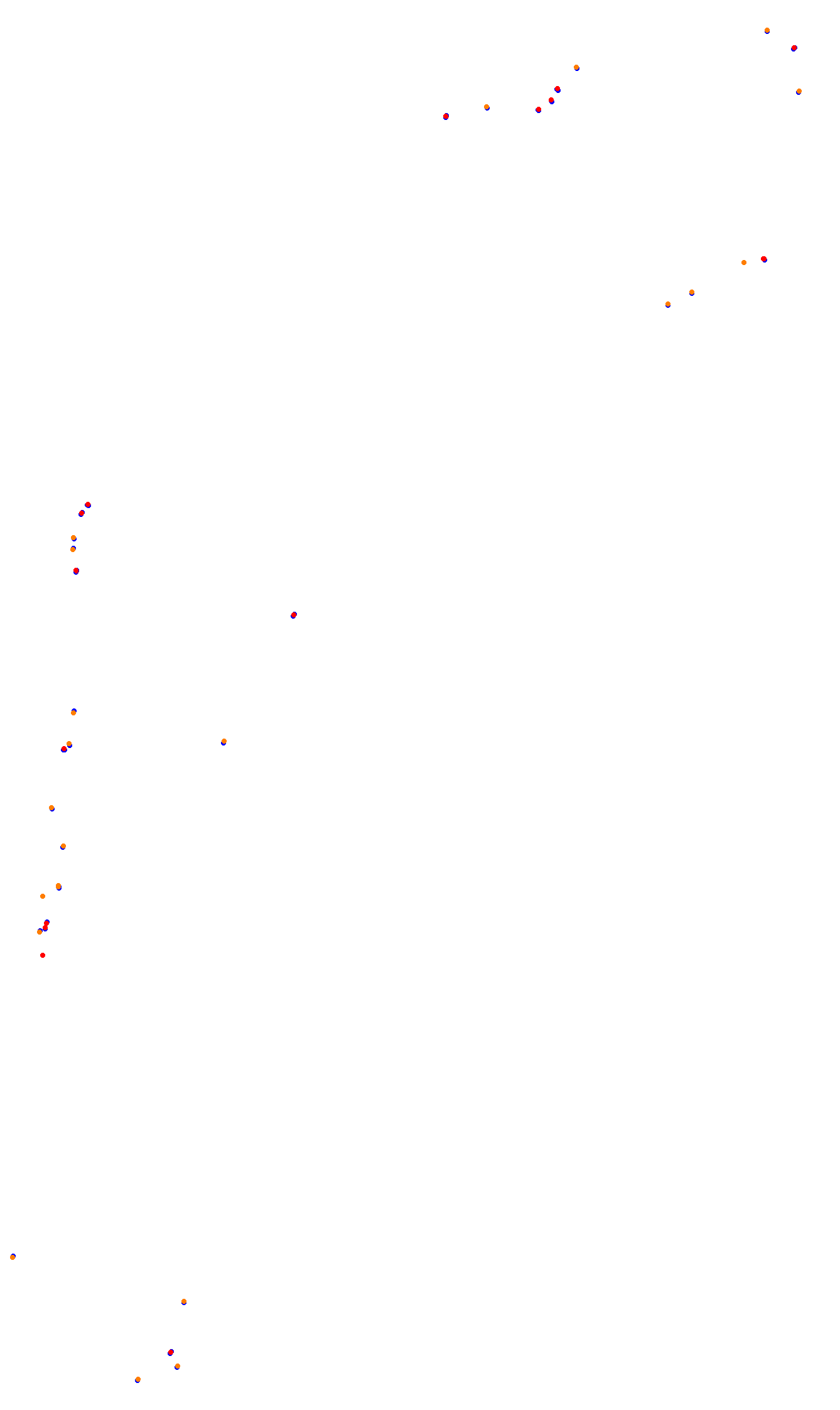 Monza collisions