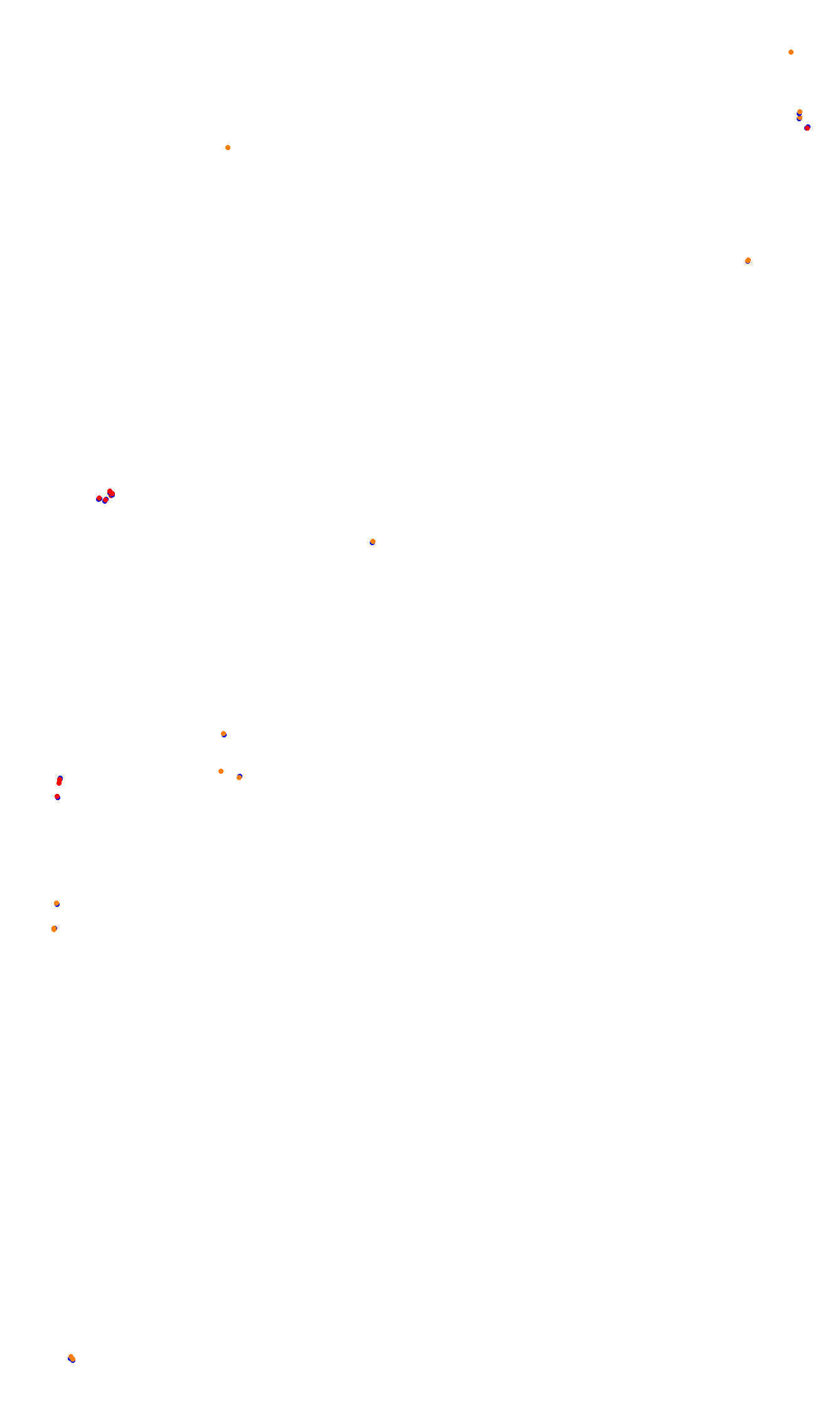 Monza collisions