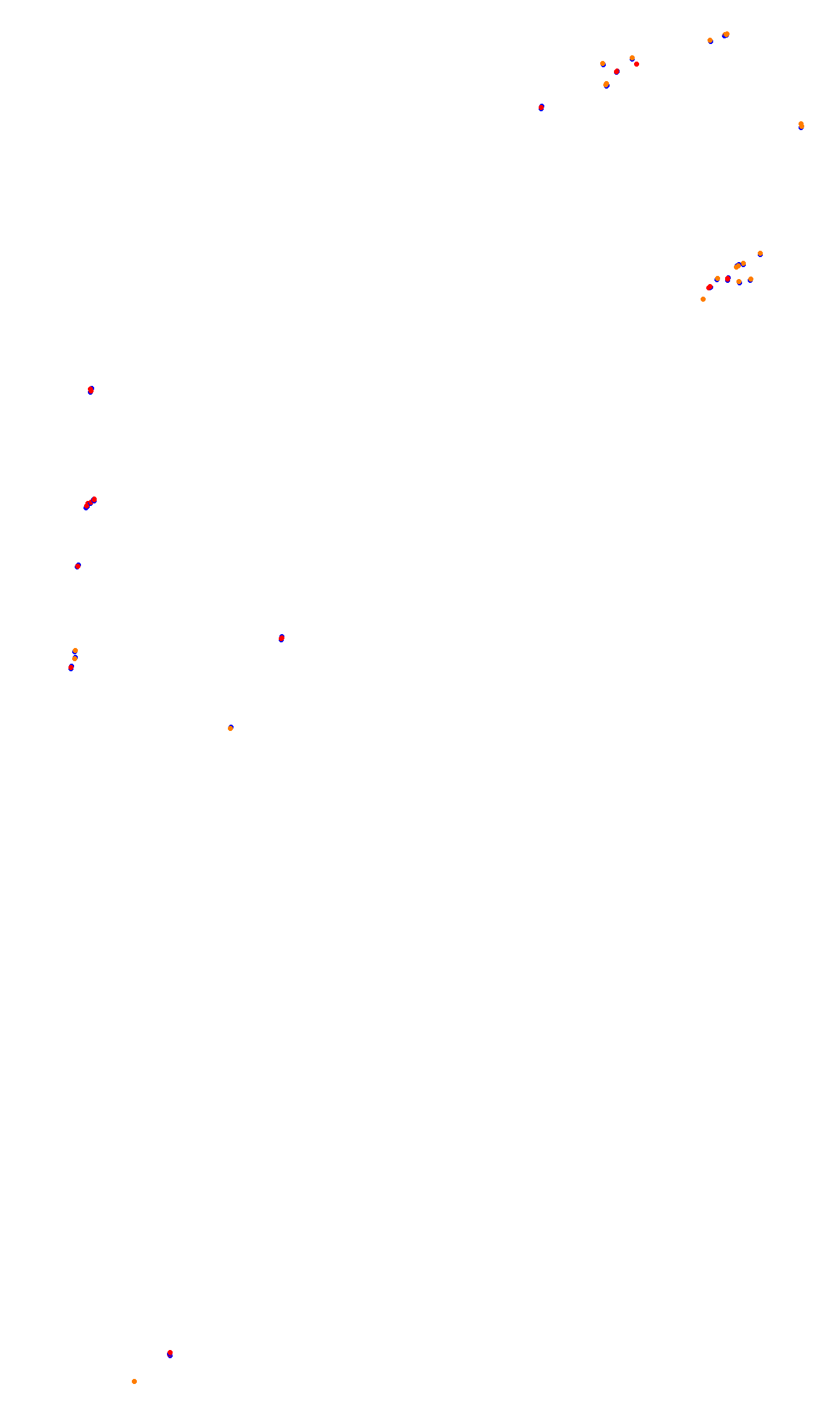 Monza collisions