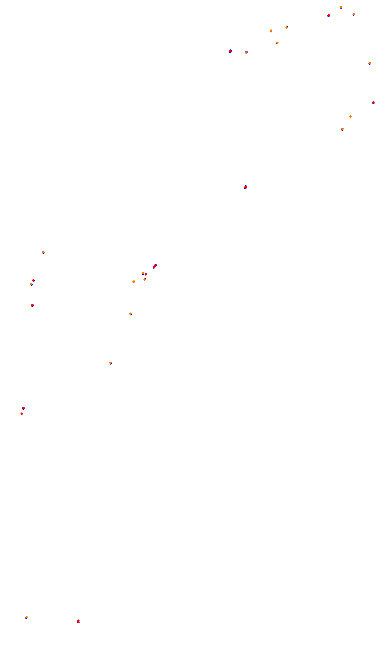 Monza collisions