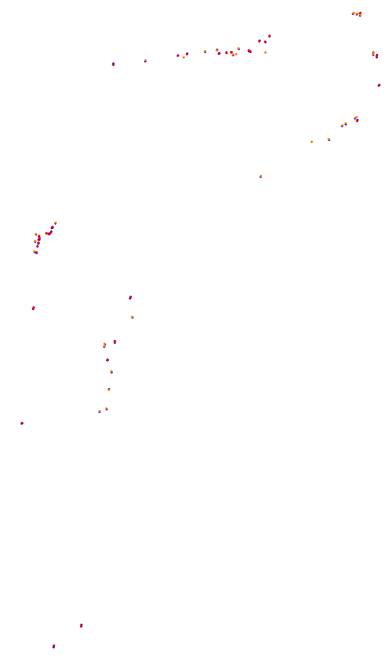 Monza collisions