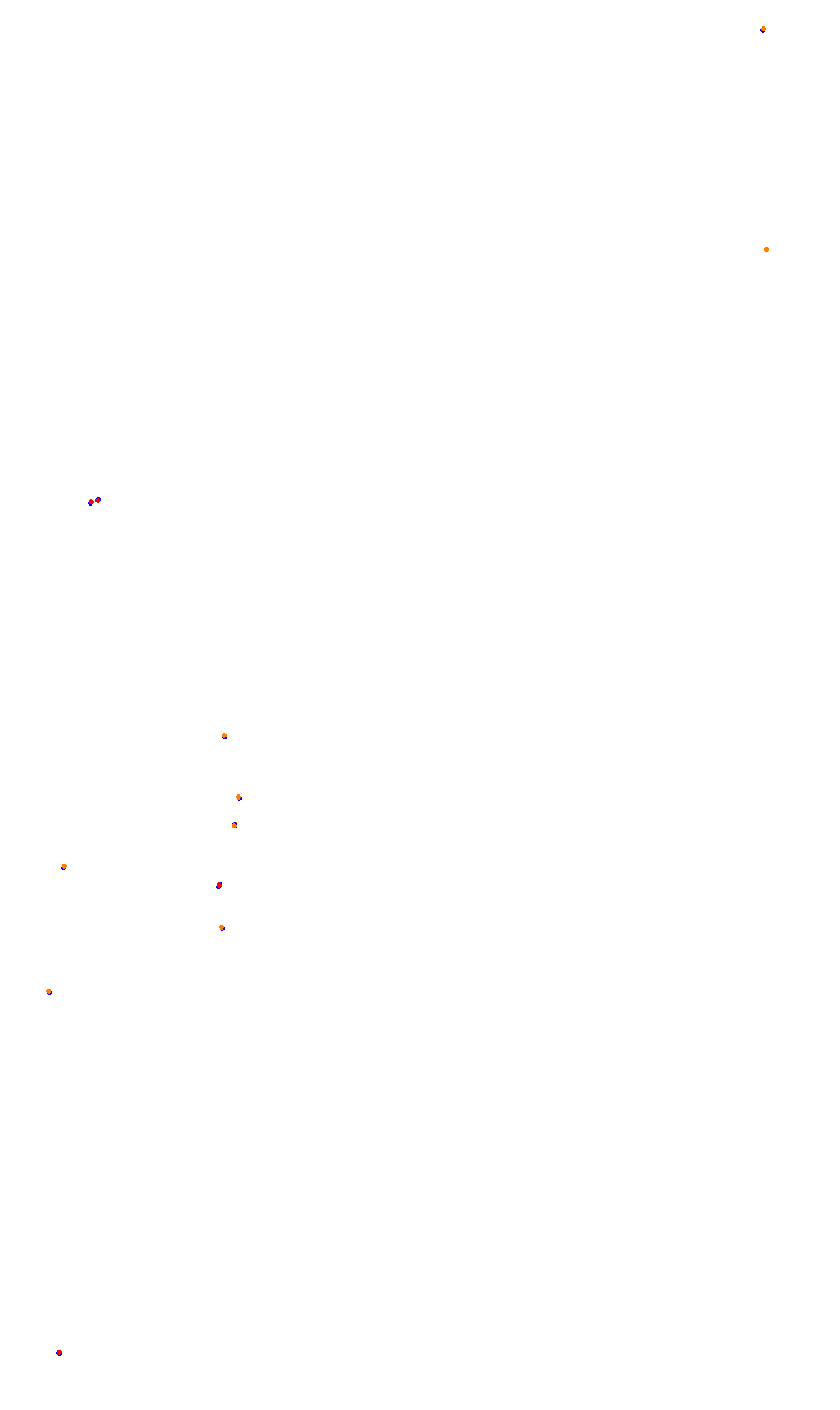 Monza collisions