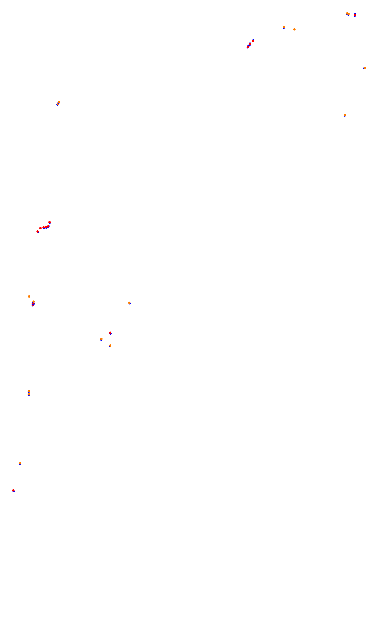 Monza collisions