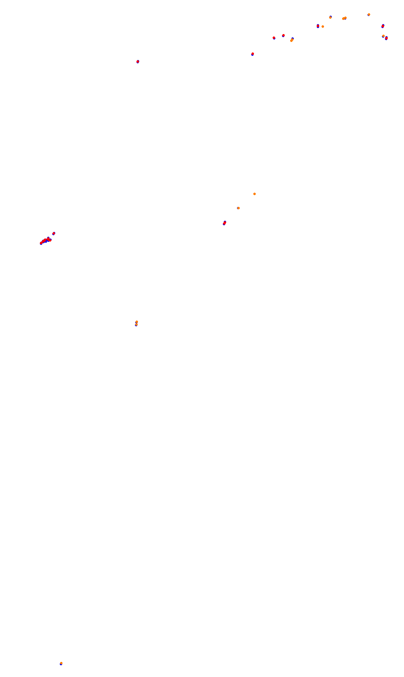 Monza collisions