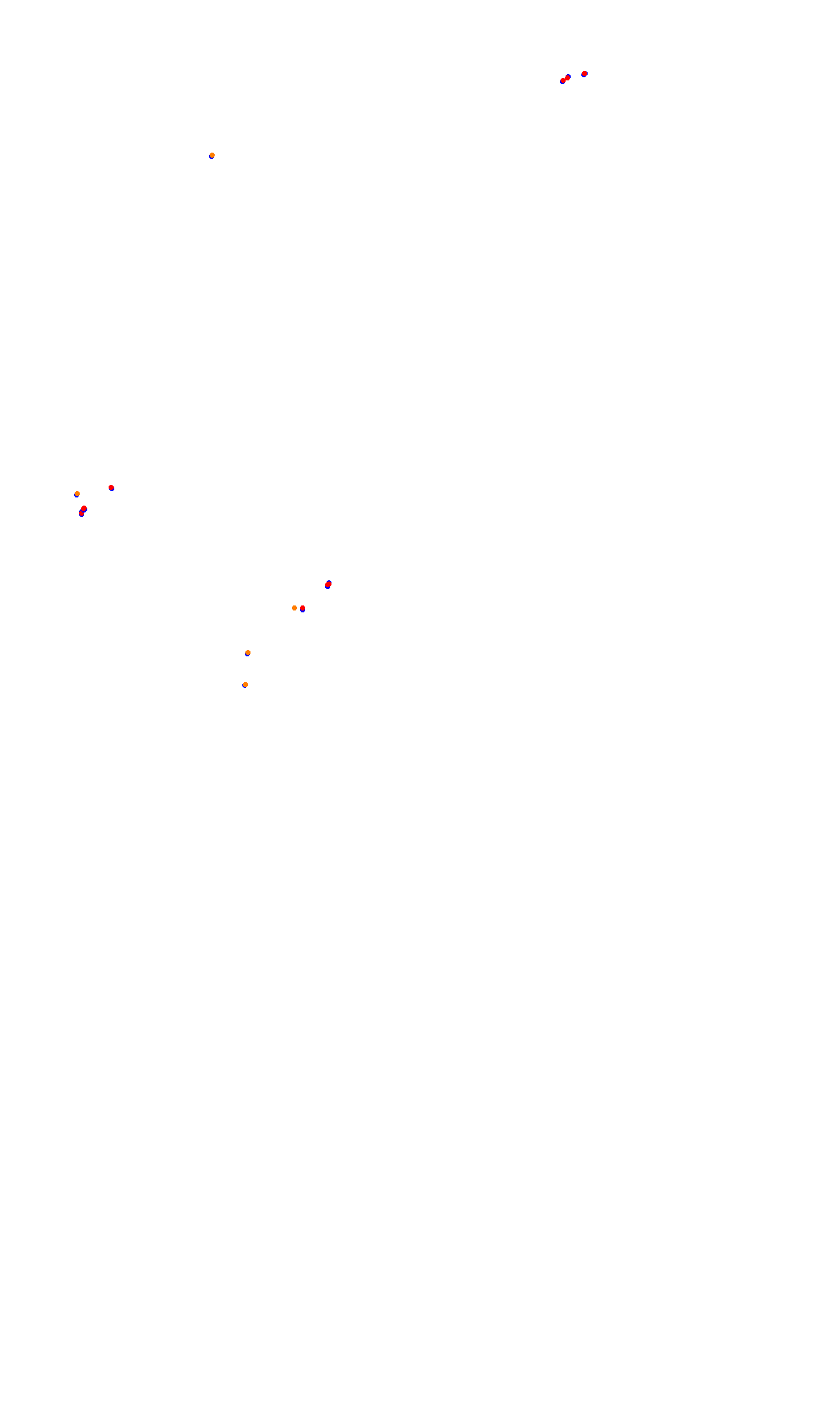 Monza collisions