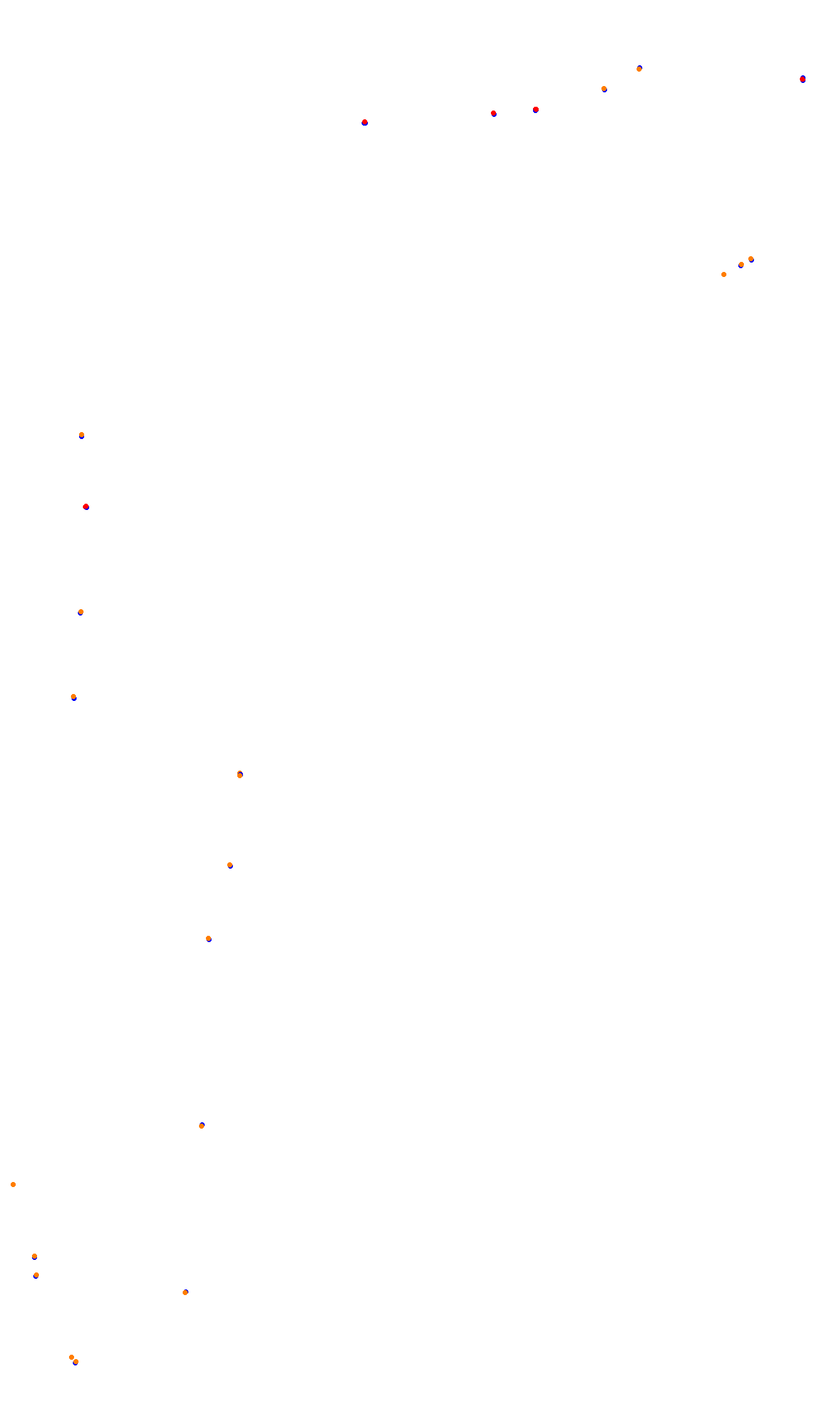 Monza collisions