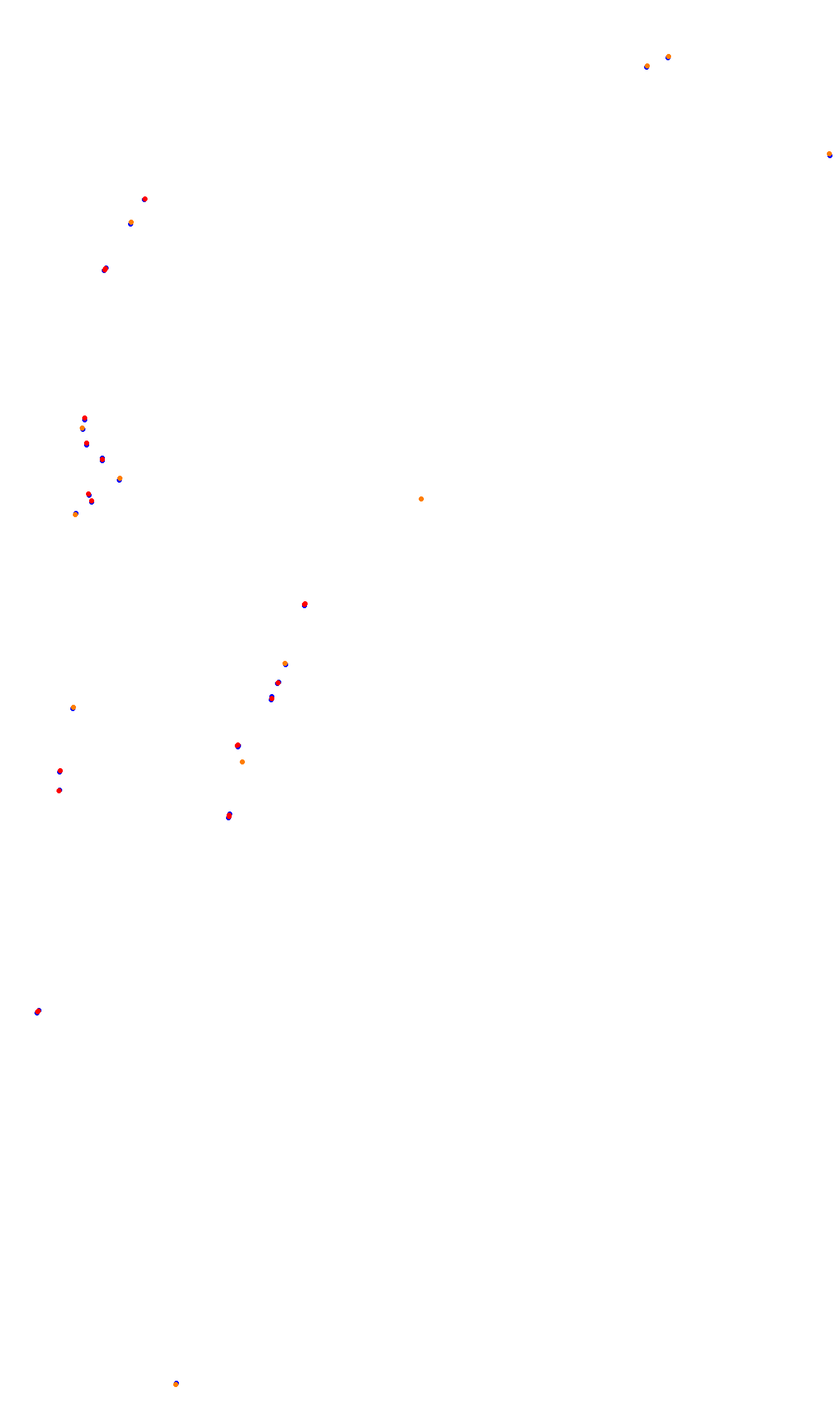 Monza collisions