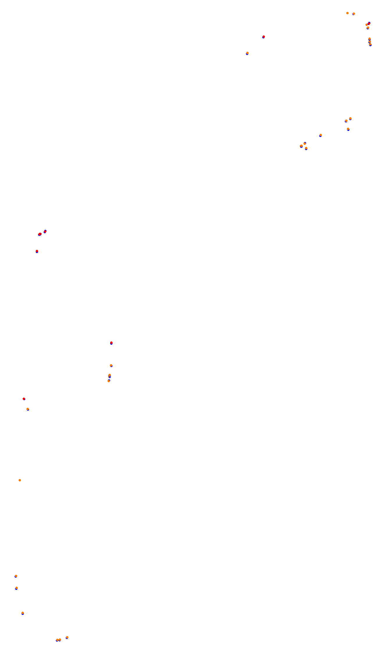 Monza collisions