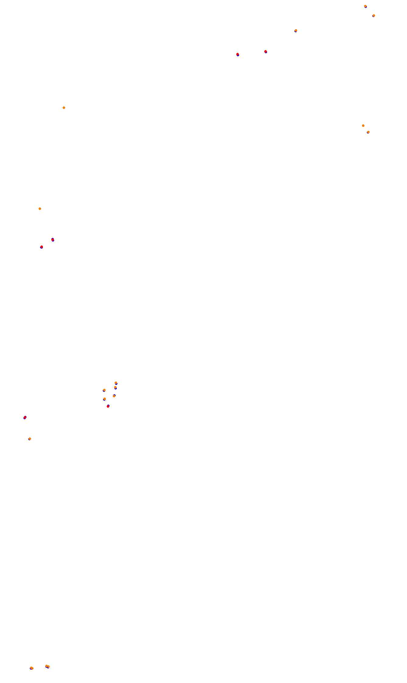 Monza collisions