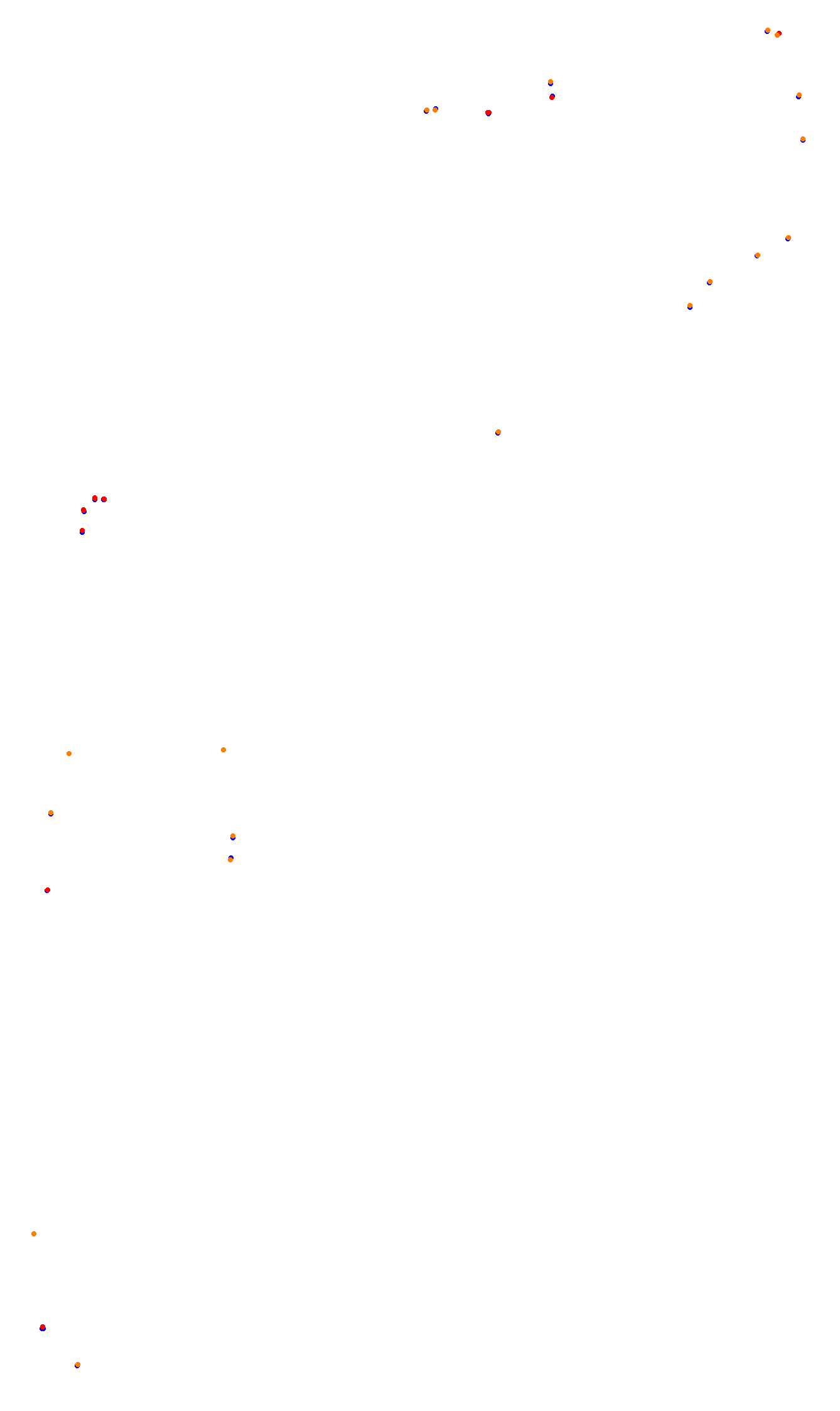 Monza collisions