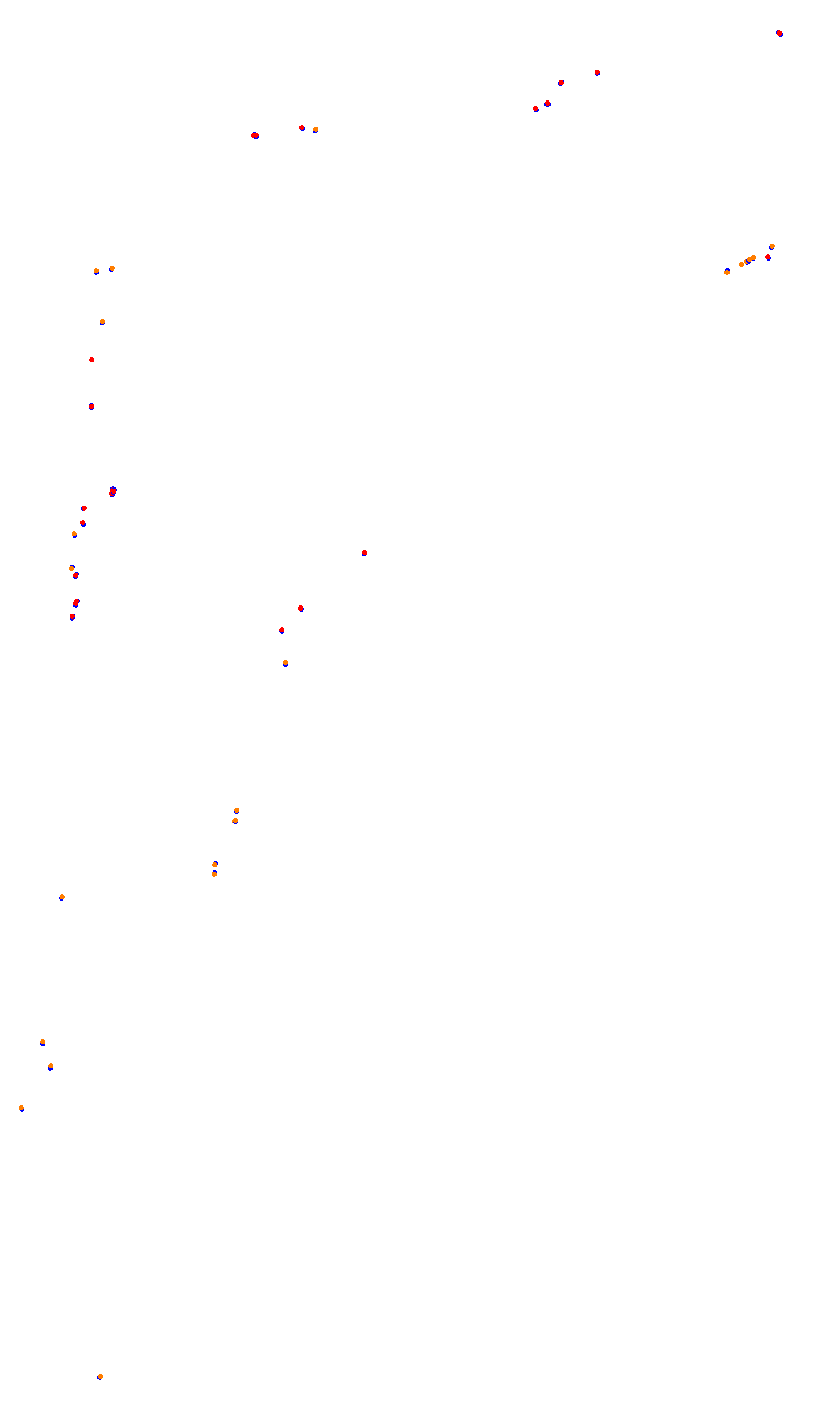 Monza collisions