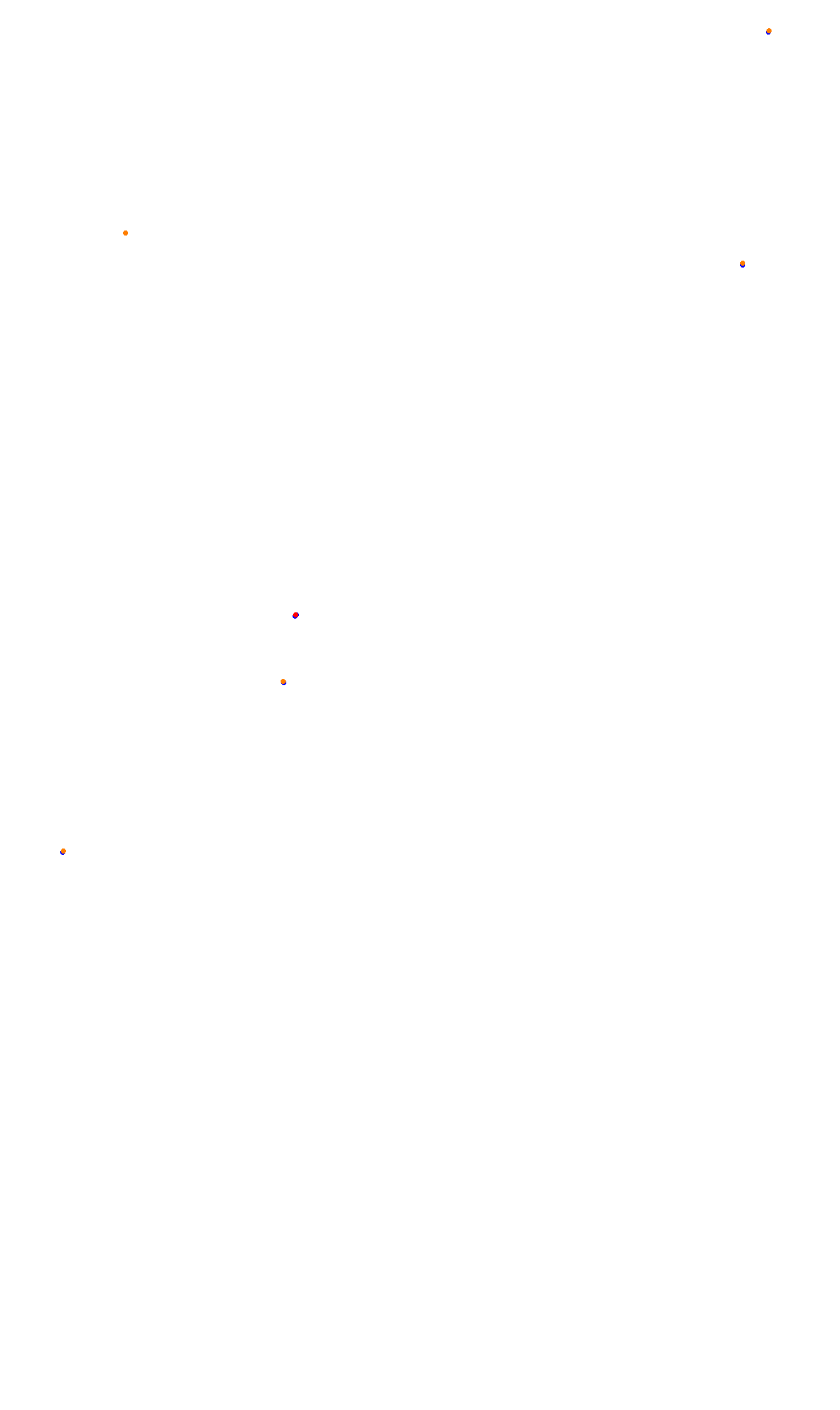 Monza collisions