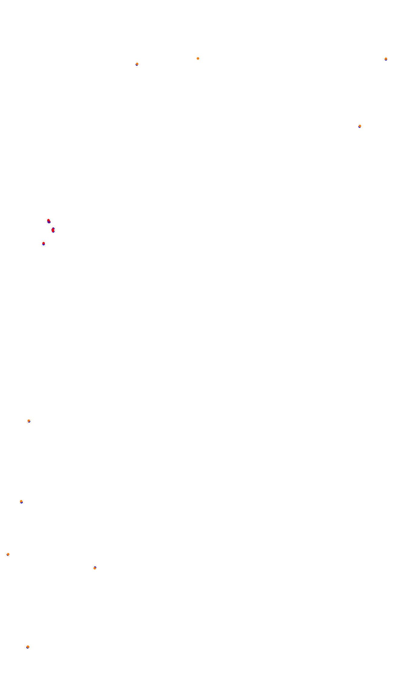 Monza collisions