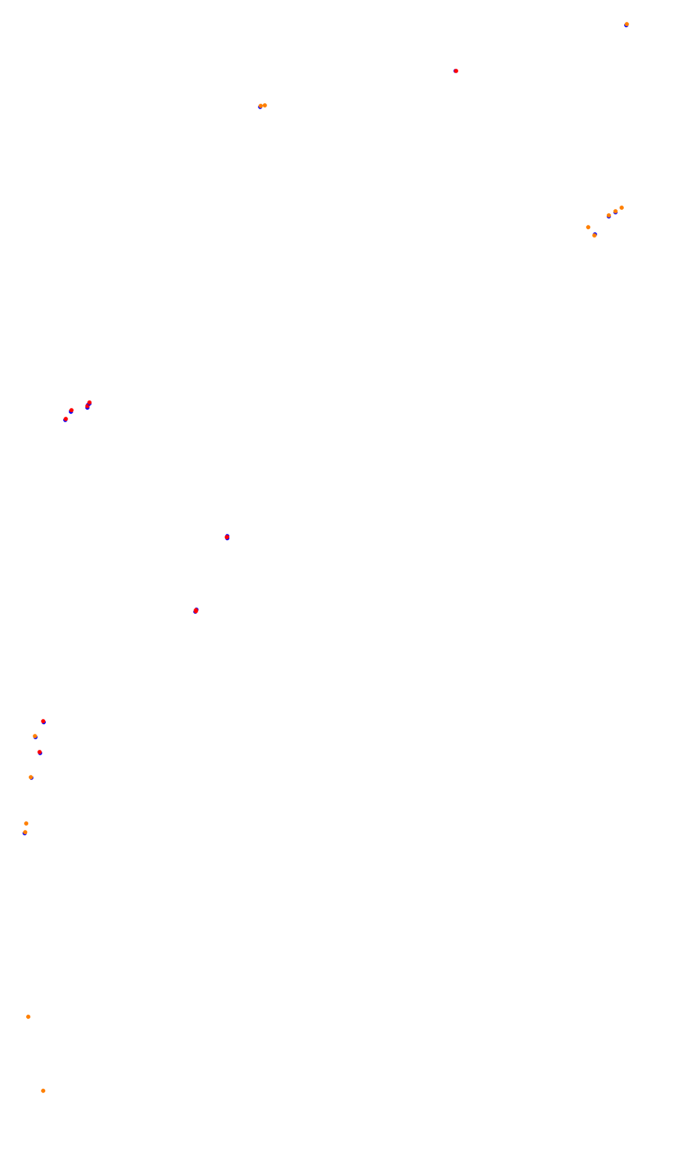 Monza collisions