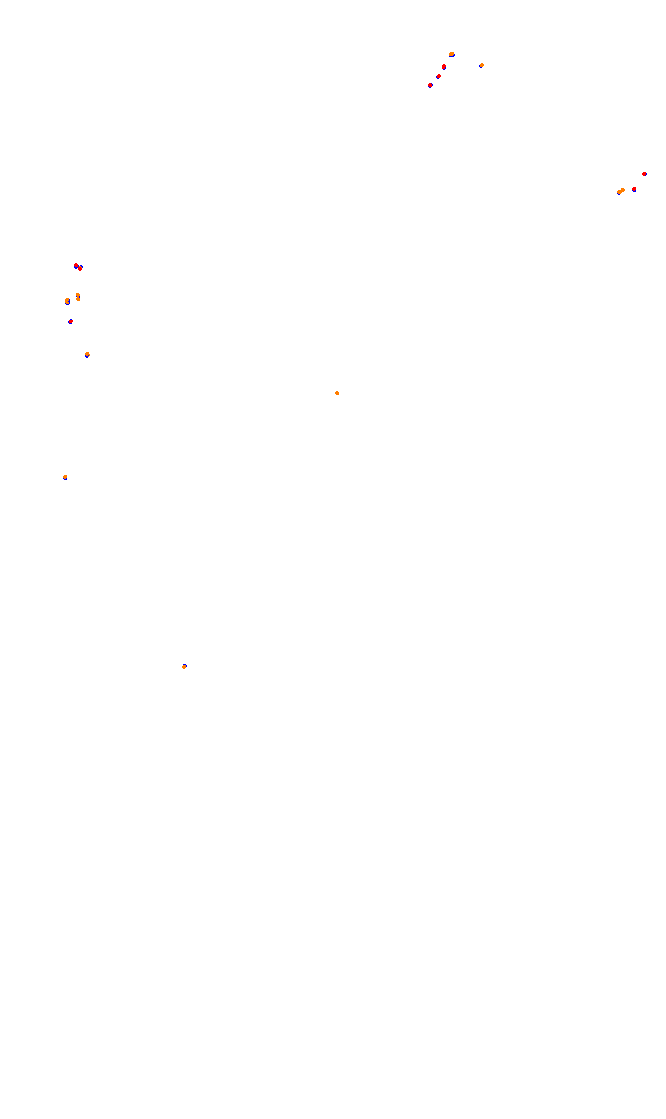 Monza collisions